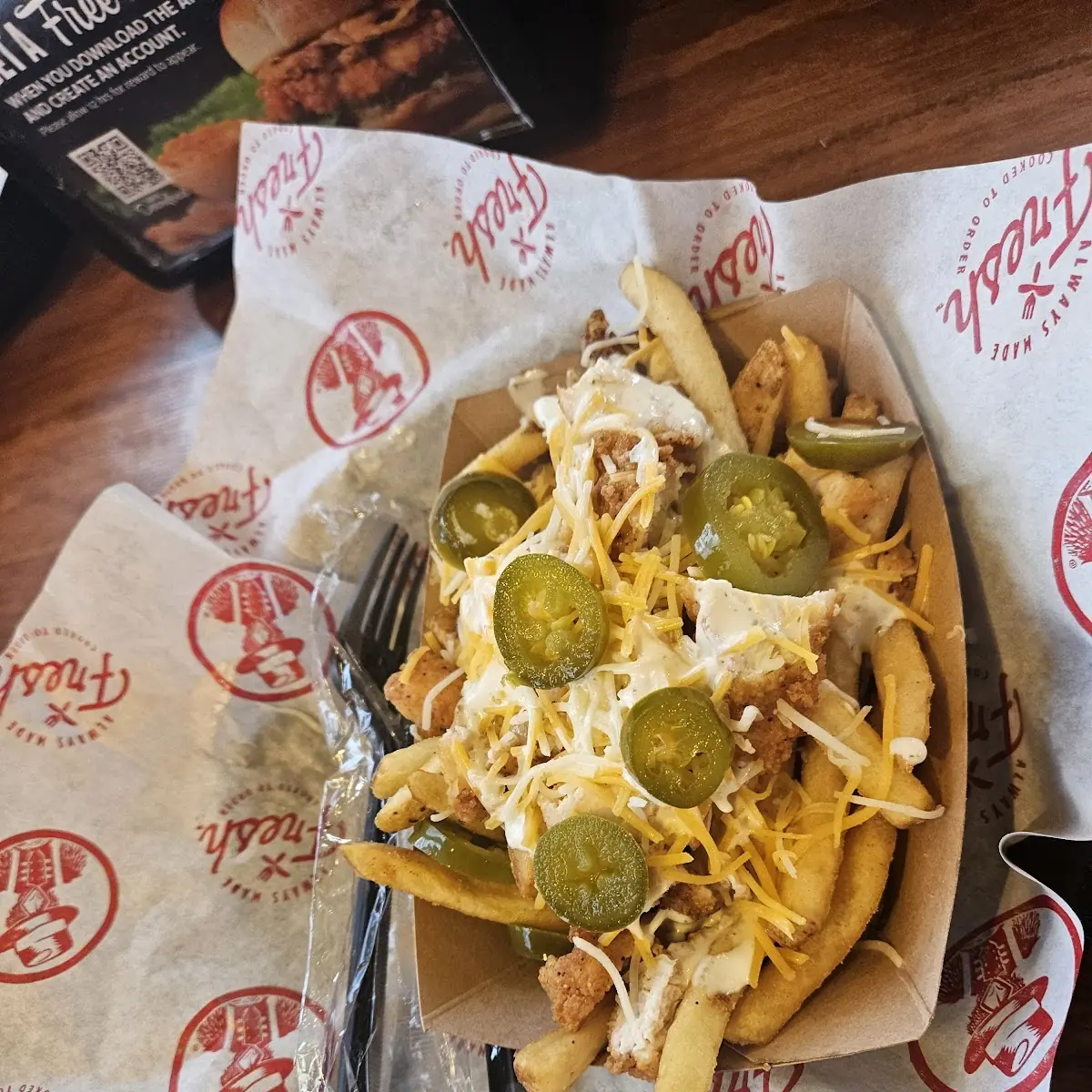 Loaded Fries with Cheese