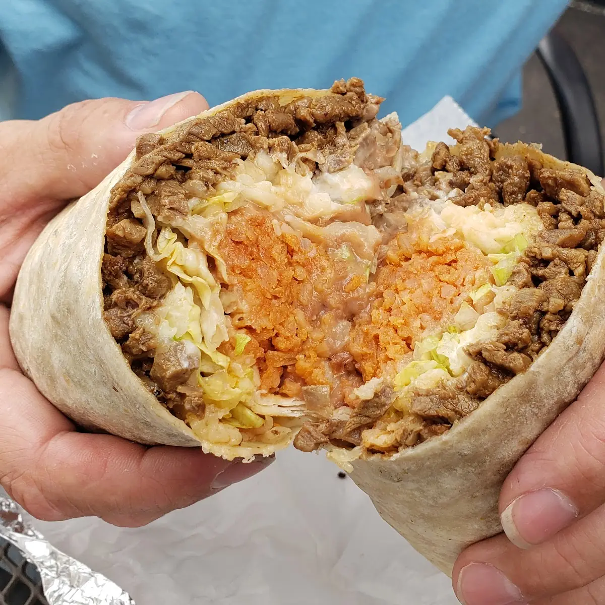 Carne Asada Burrito