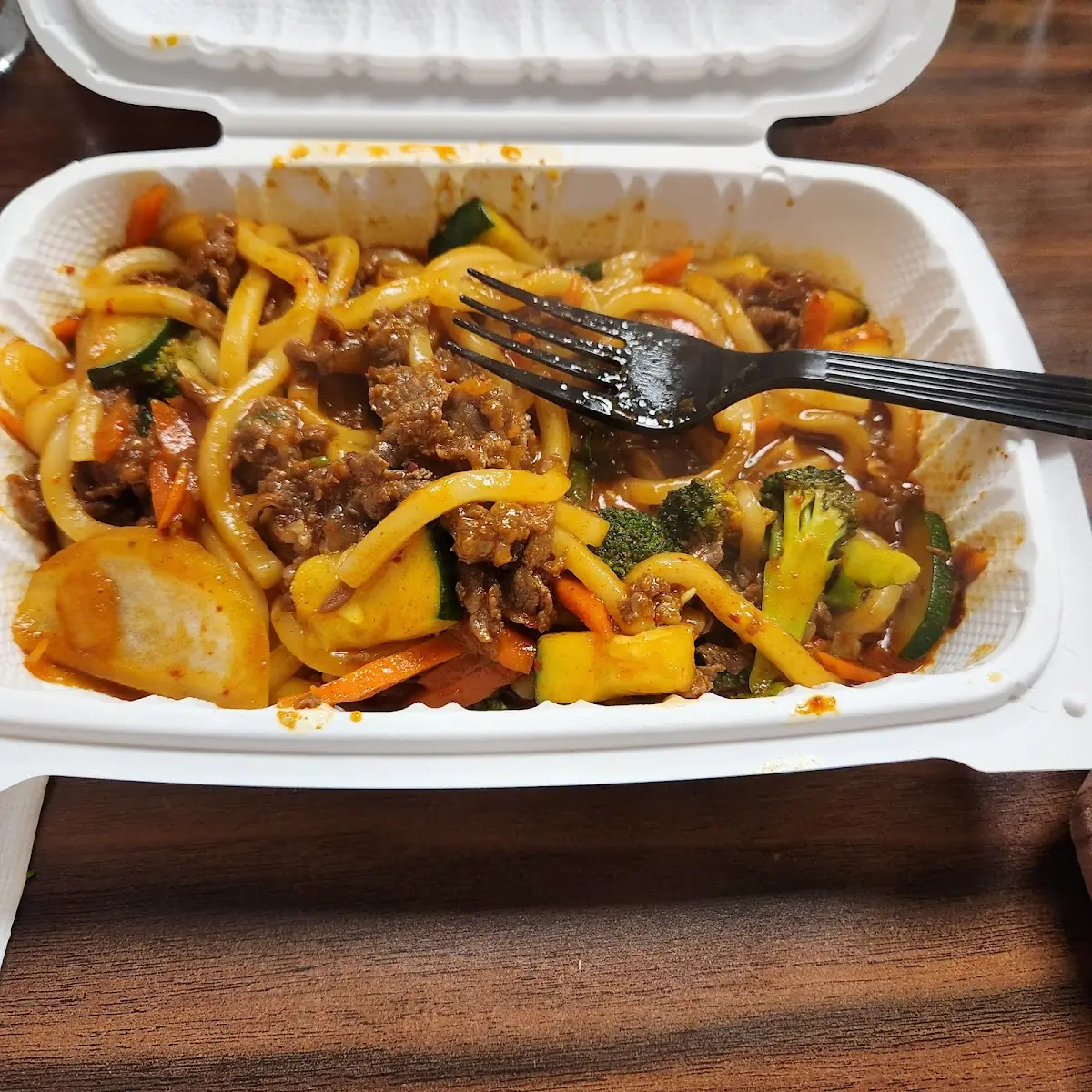 Spicy Beef Udon