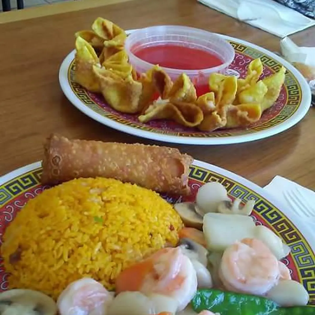 Shrimp with Chinese Vegetable Lunch