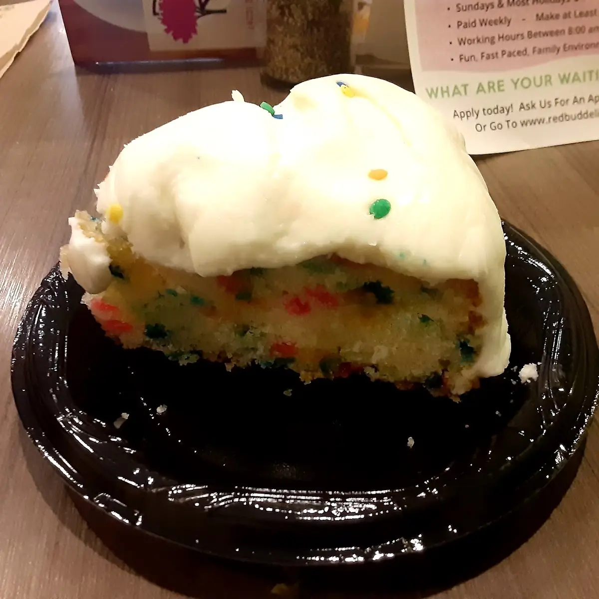 Birthday Cake Slice