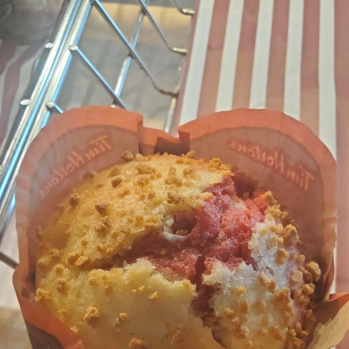 Strawberry Cheesecake Muffin