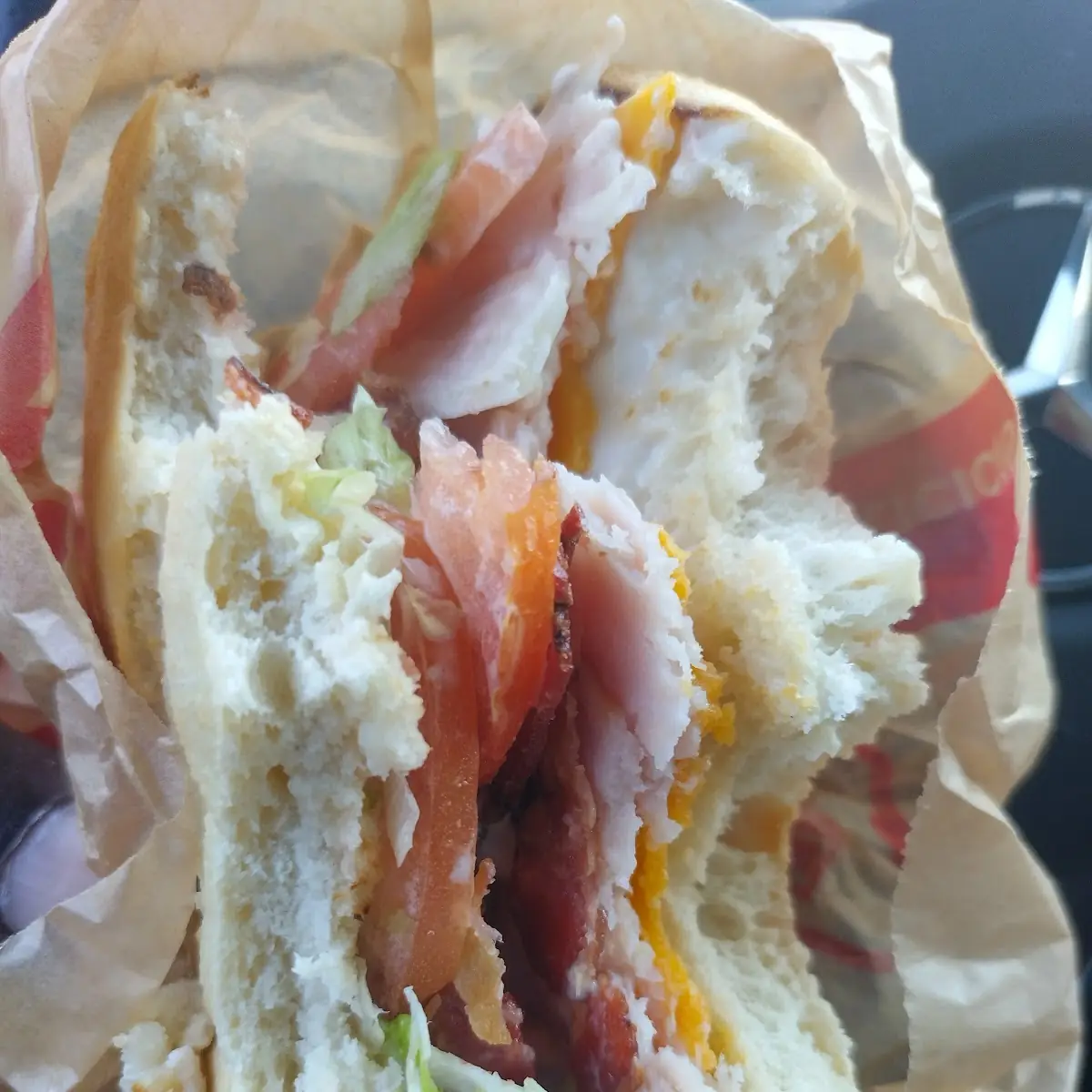 Turkey Bacon Cheddar Club