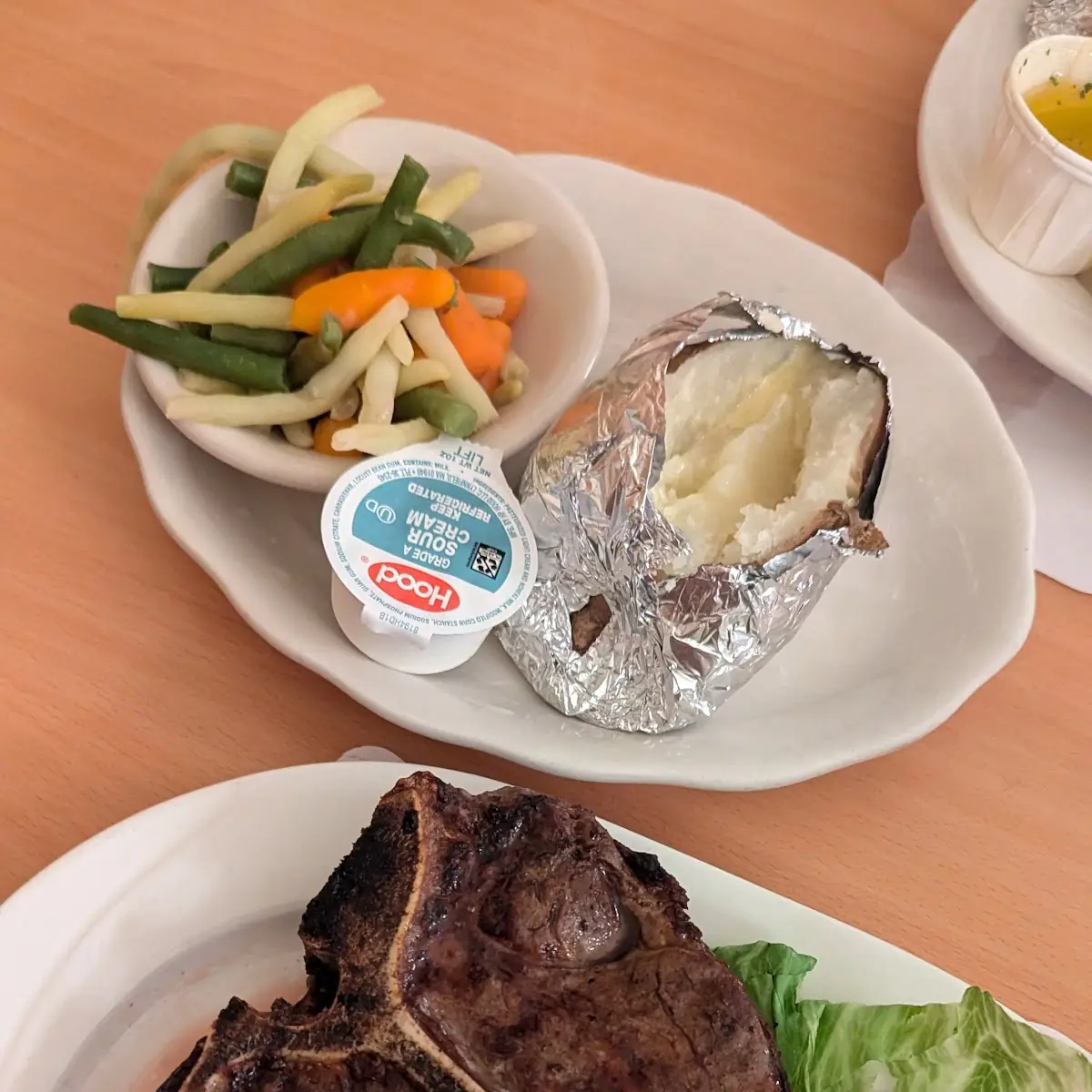 T Bone Steak and Lobster Tail