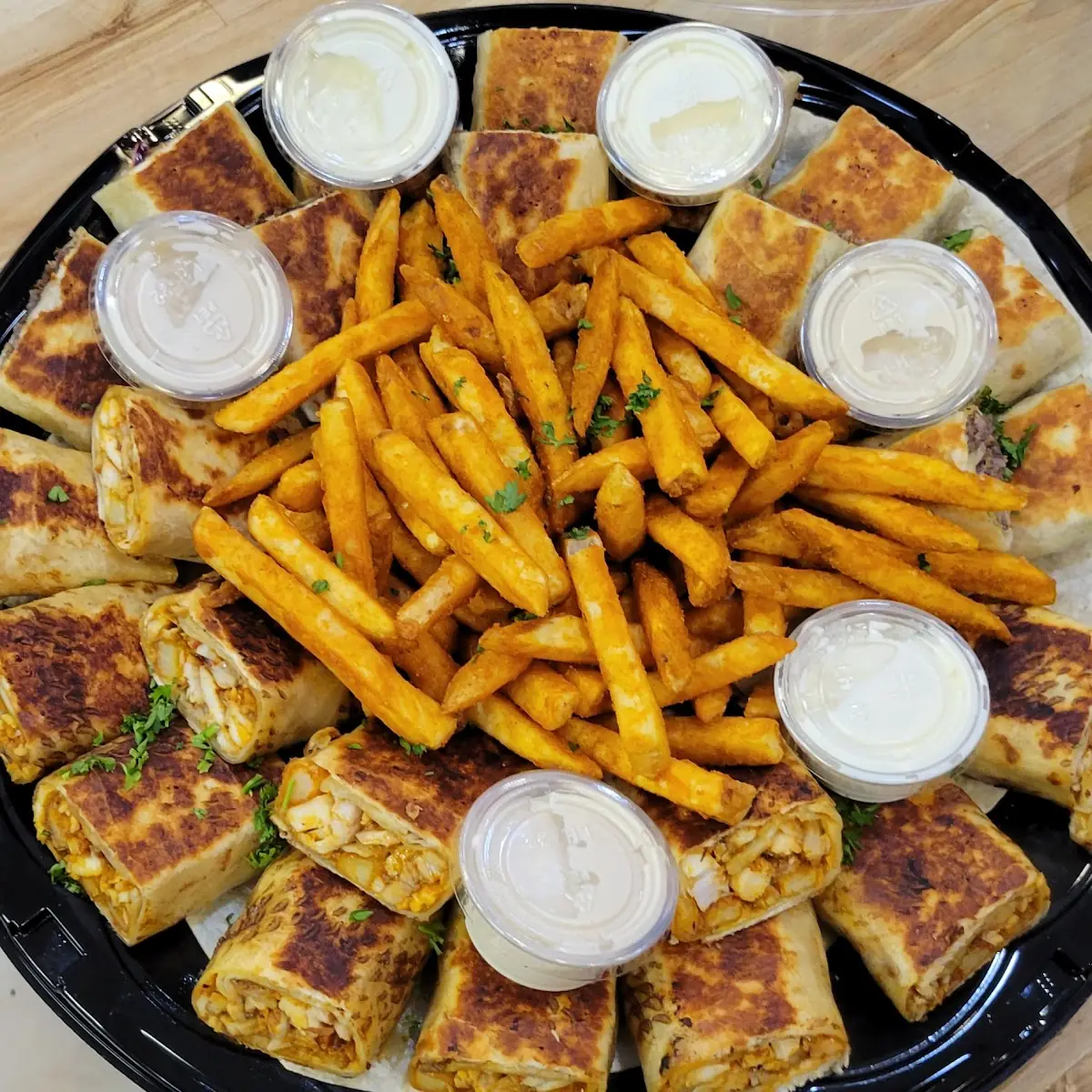 Supreme Chicken Shawarma Mixed Grill Platter