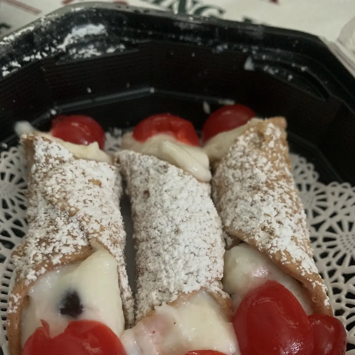 Strawberry & White Chocolate Cannoli