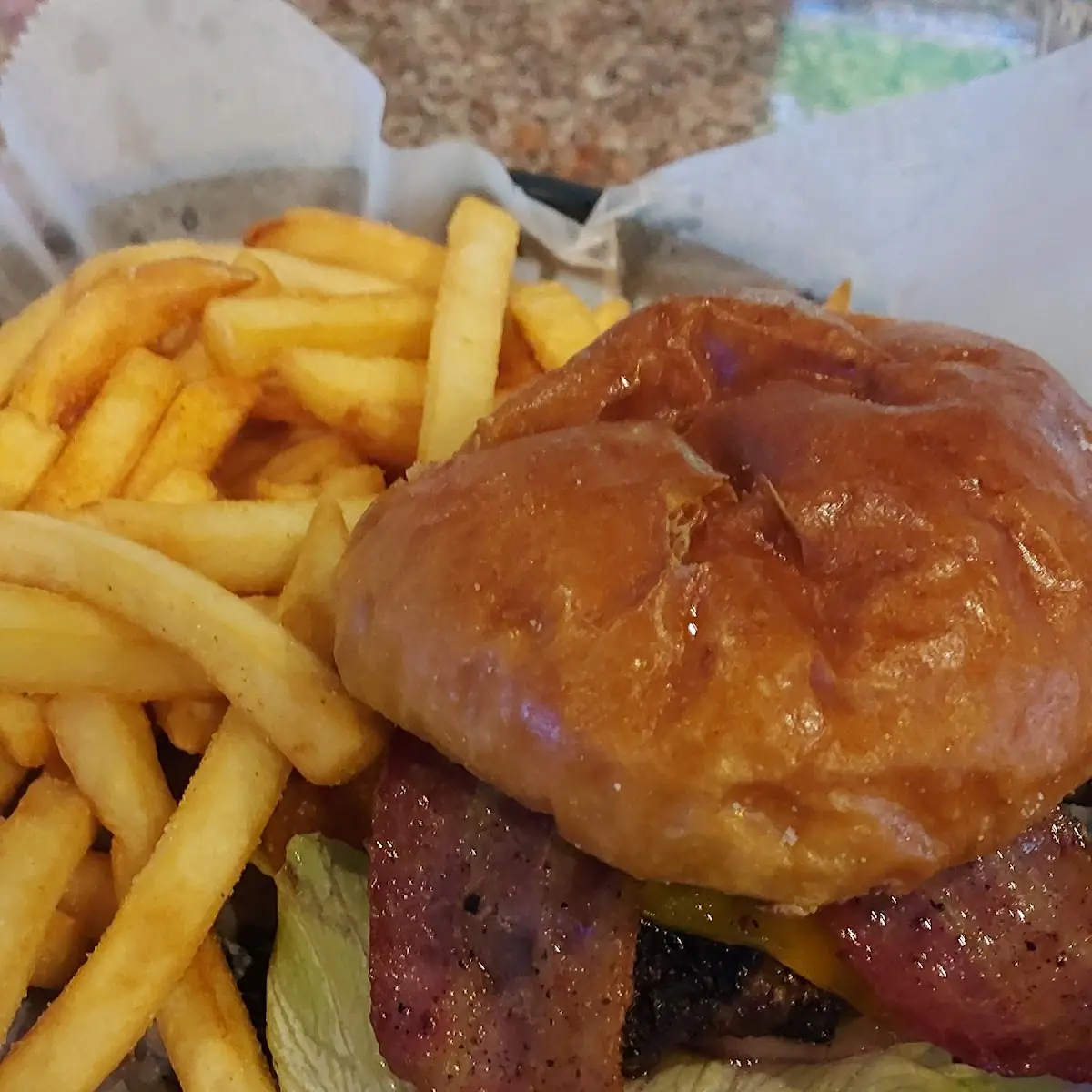 Bacon Cheddar Burger