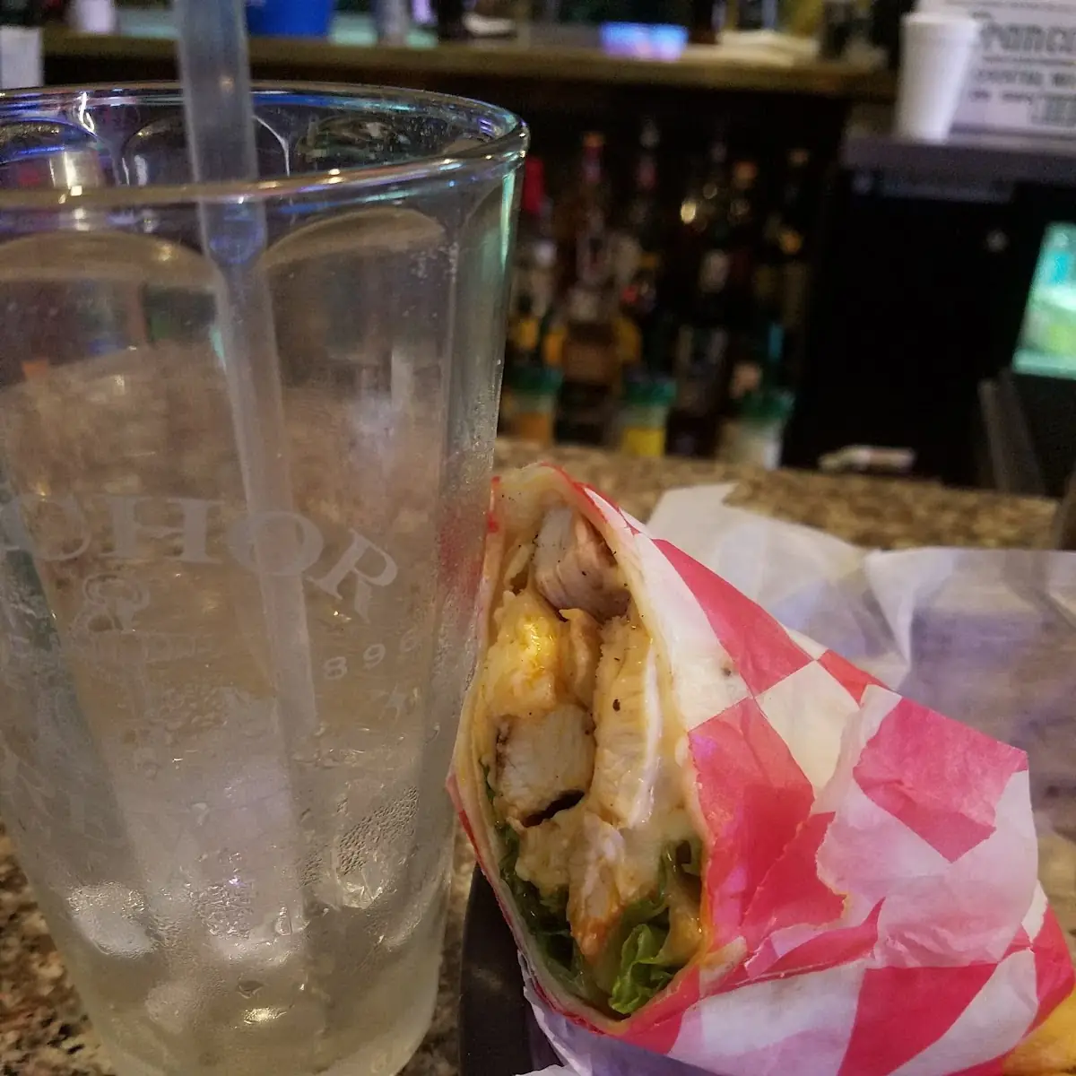 Crispy Chicken Wraps