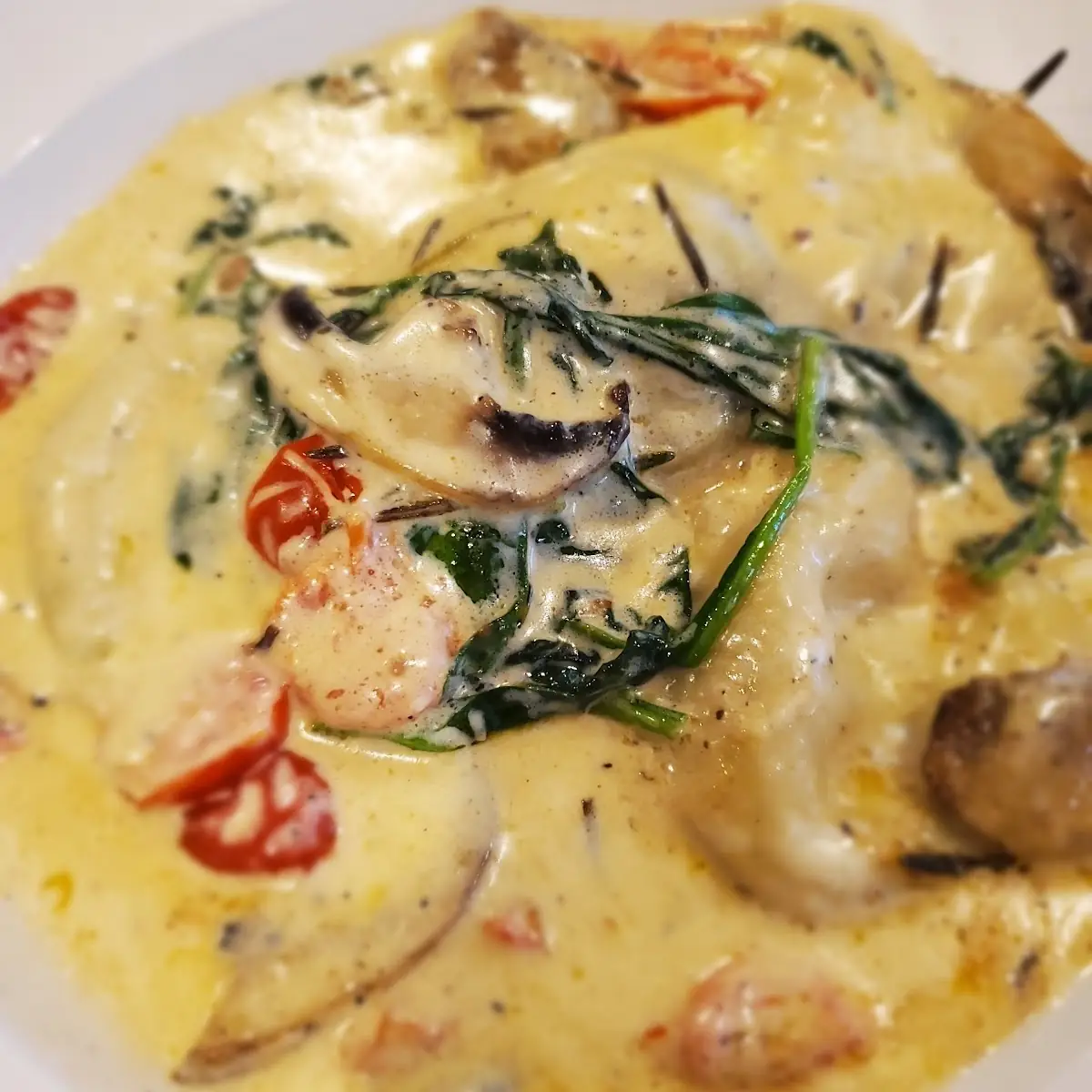Lobster Ravioli Fiorentina