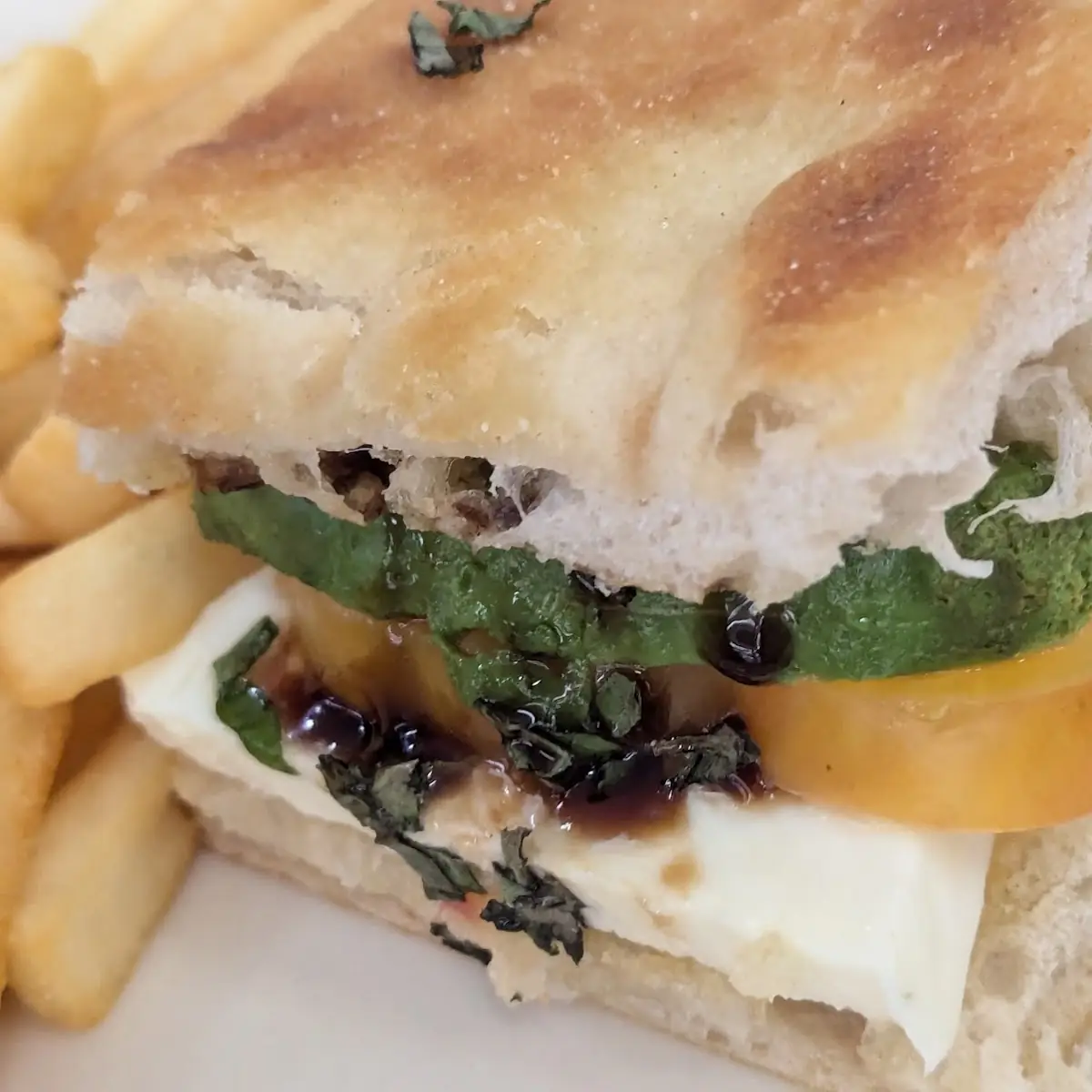 Avocado Caprese Sandwich