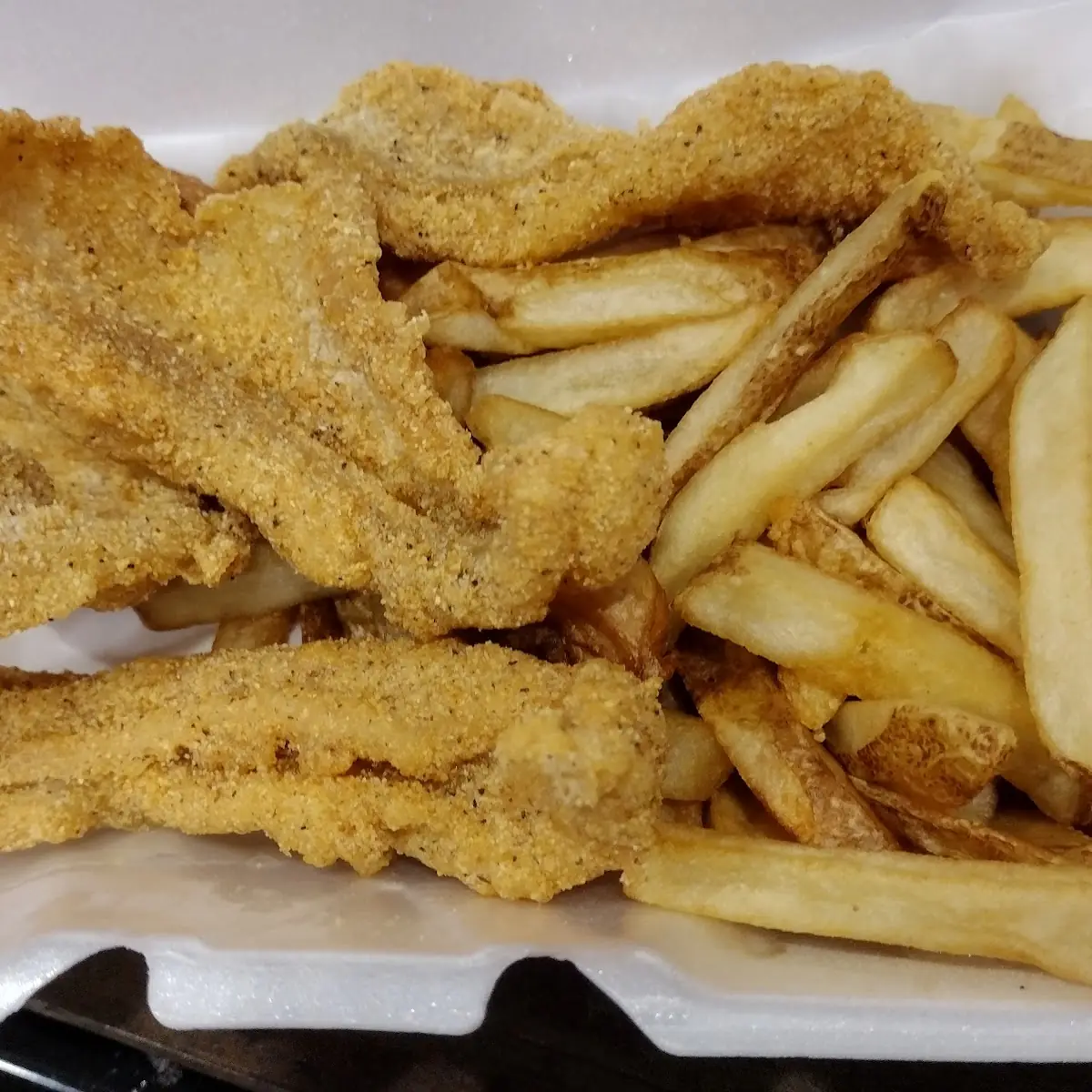 3 Catfish Platter with Fries