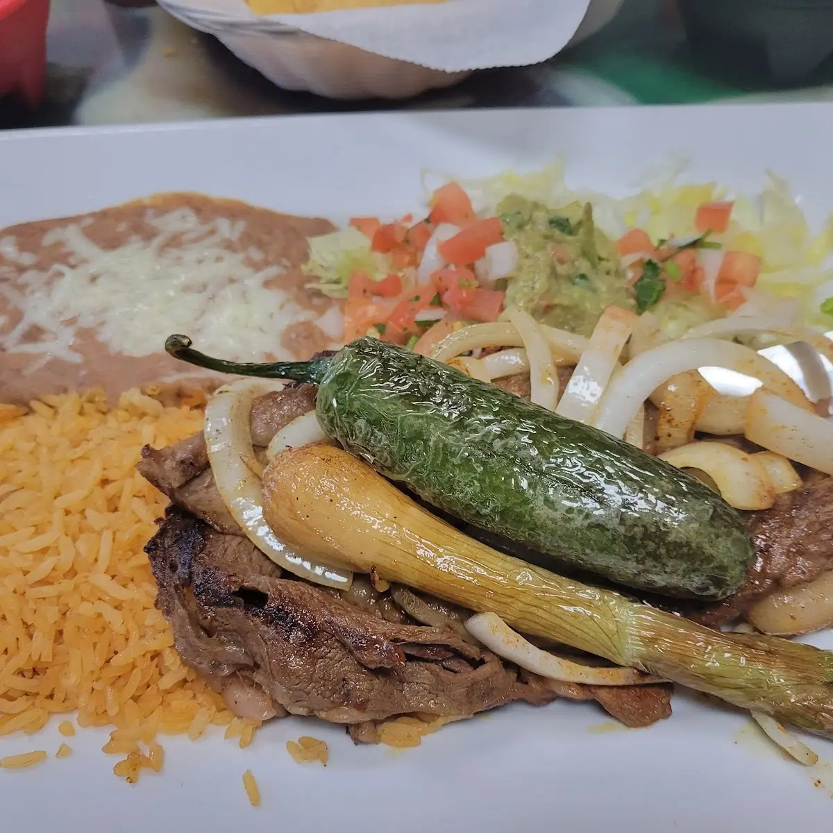 Carne Asada Plate