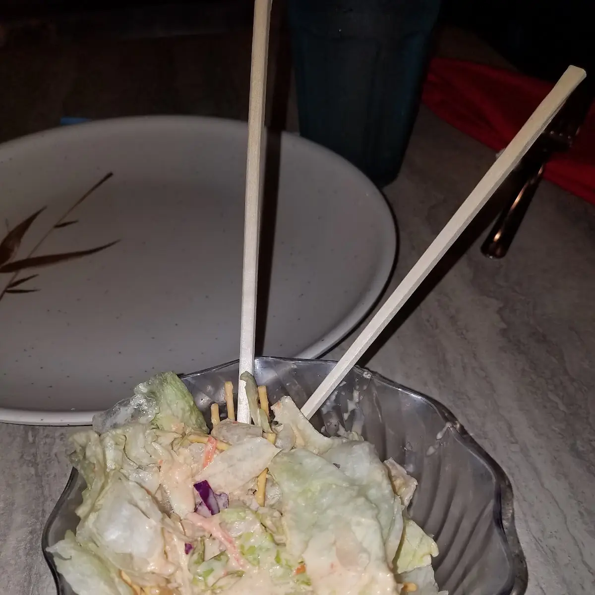 Salad with Ginger Dressing