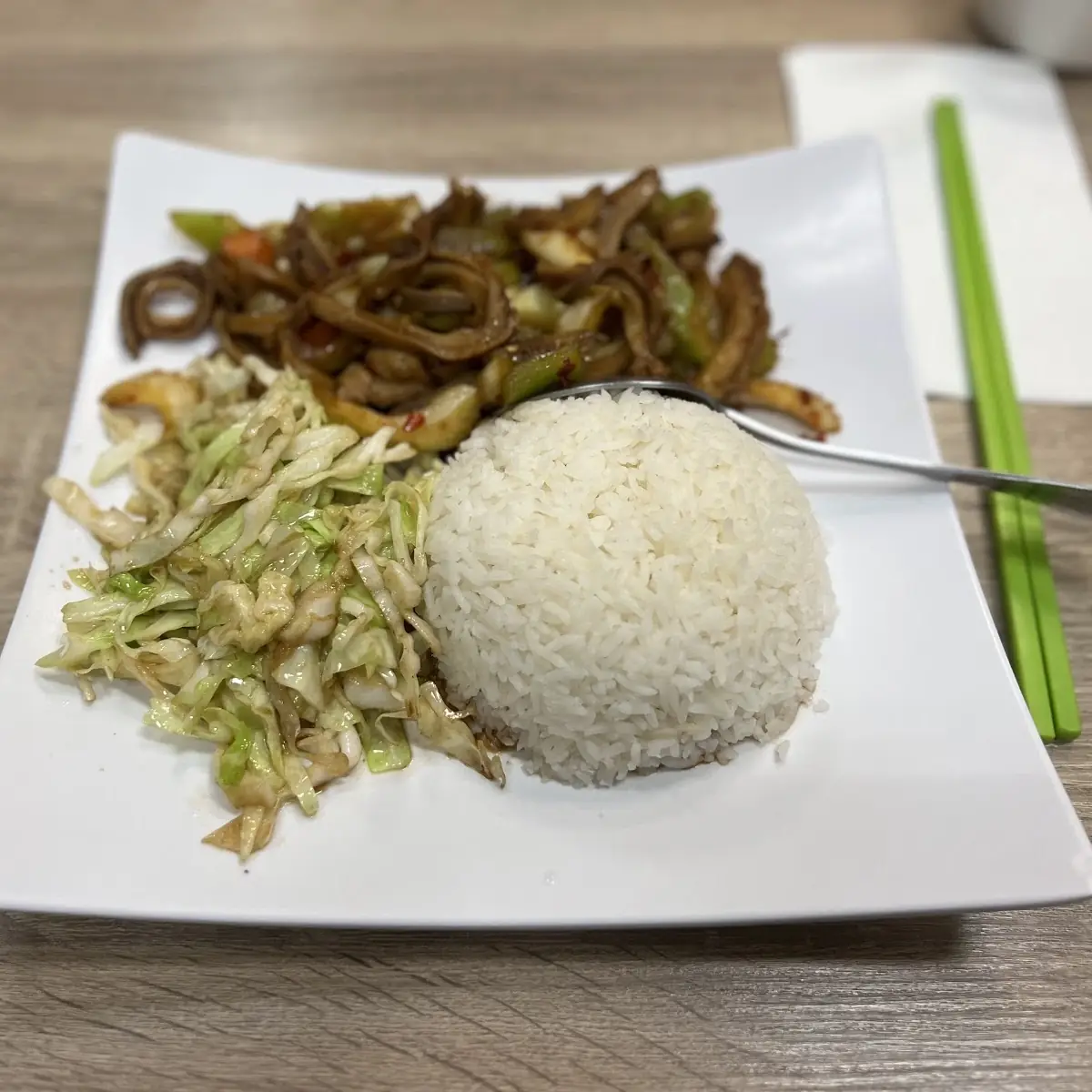 Twice Cooked Pork Rice Combo