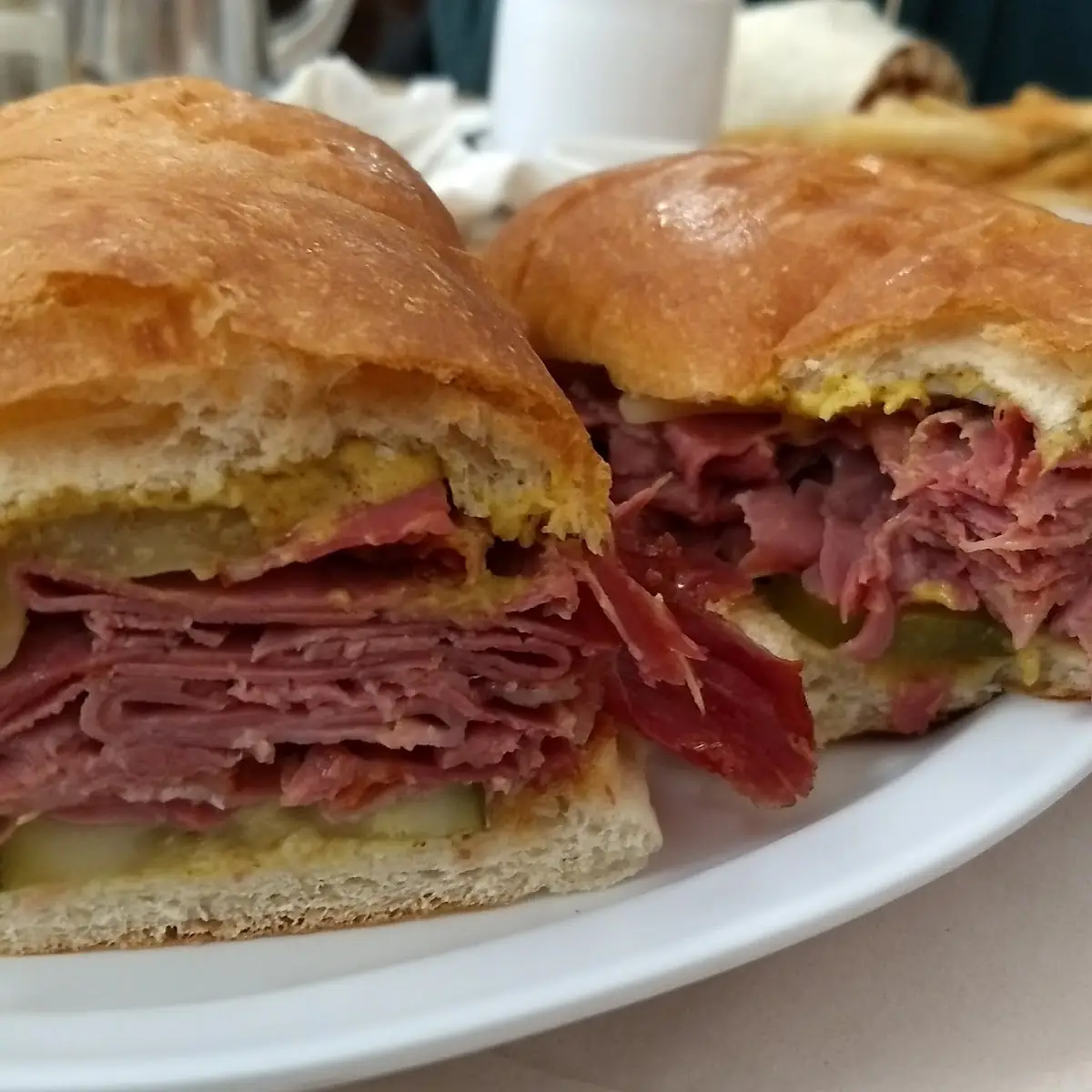 Roast Beef Hoagie Sandwich