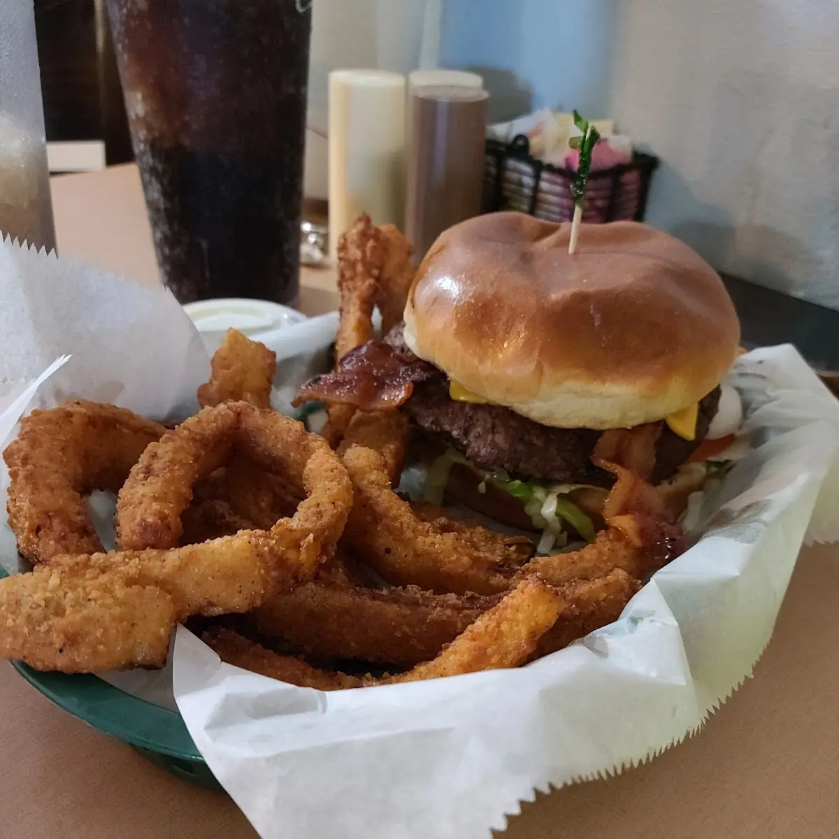 The Single with Bacon Burger