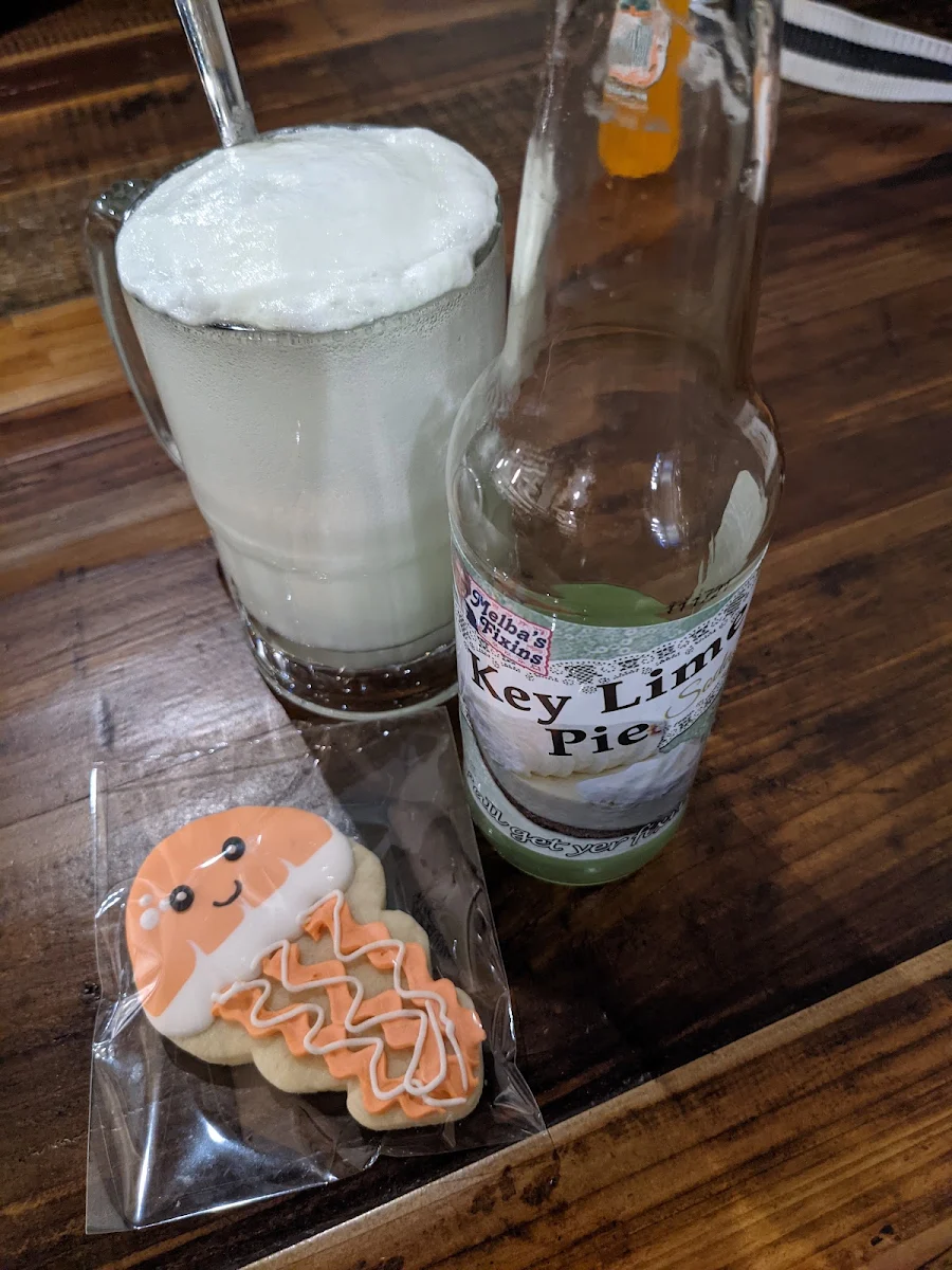 Key Lime Pie Float