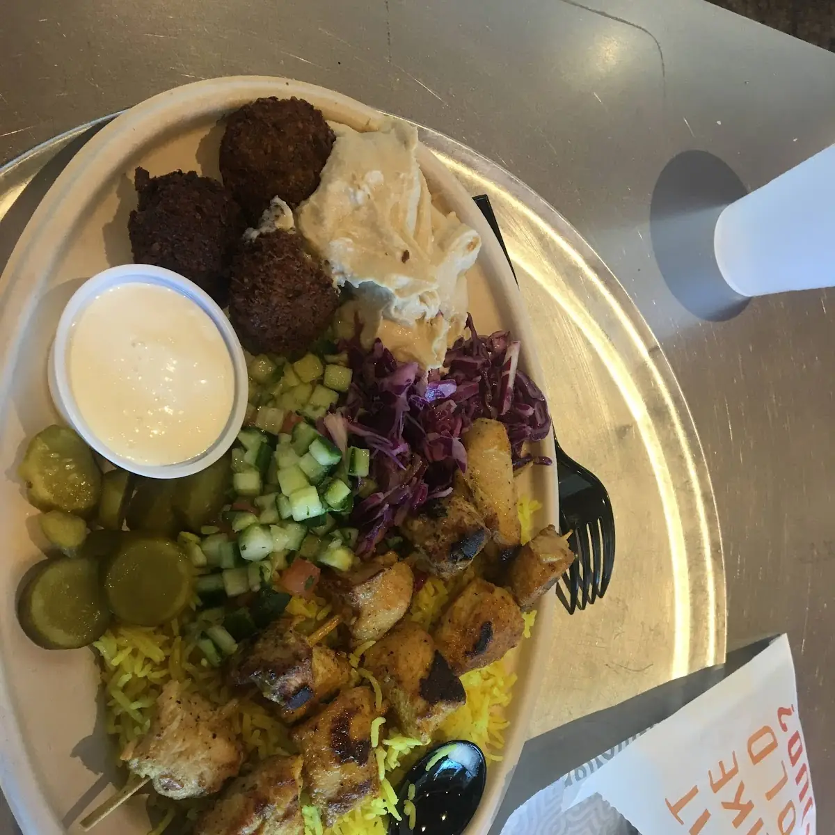 Chicken Kebab Plate