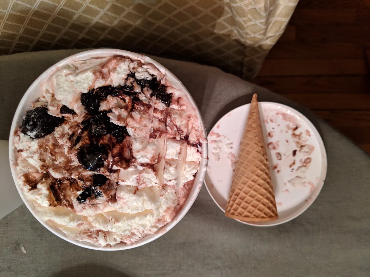 Cherry Vanilla Ice Cream