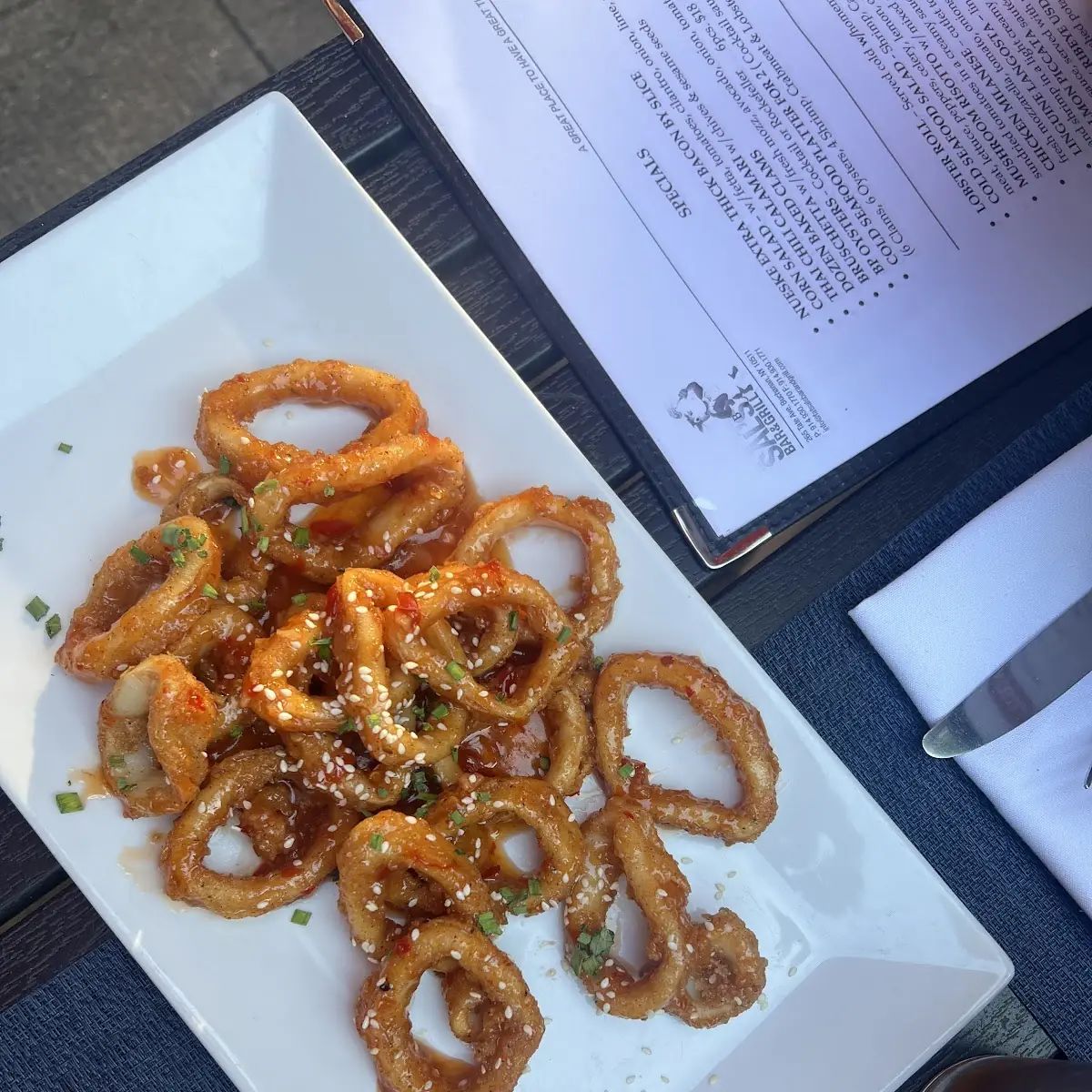 Thai Calamari Rings