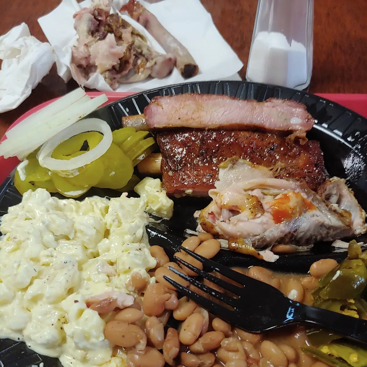 Potato Salad and Beans