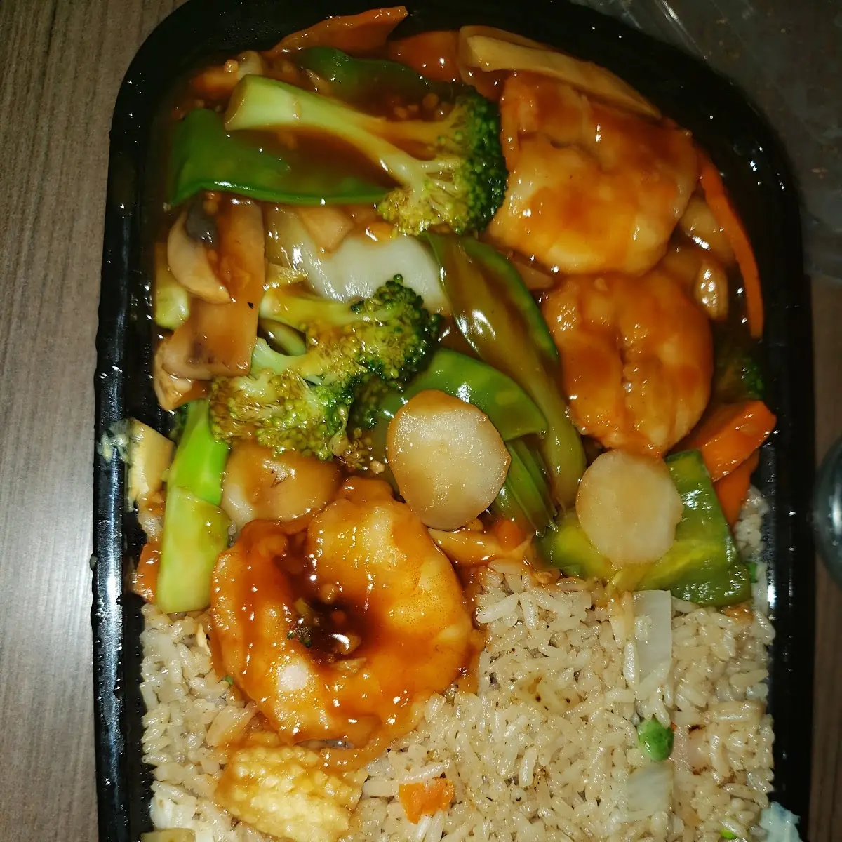 Shrimp w Mixed Vegetables