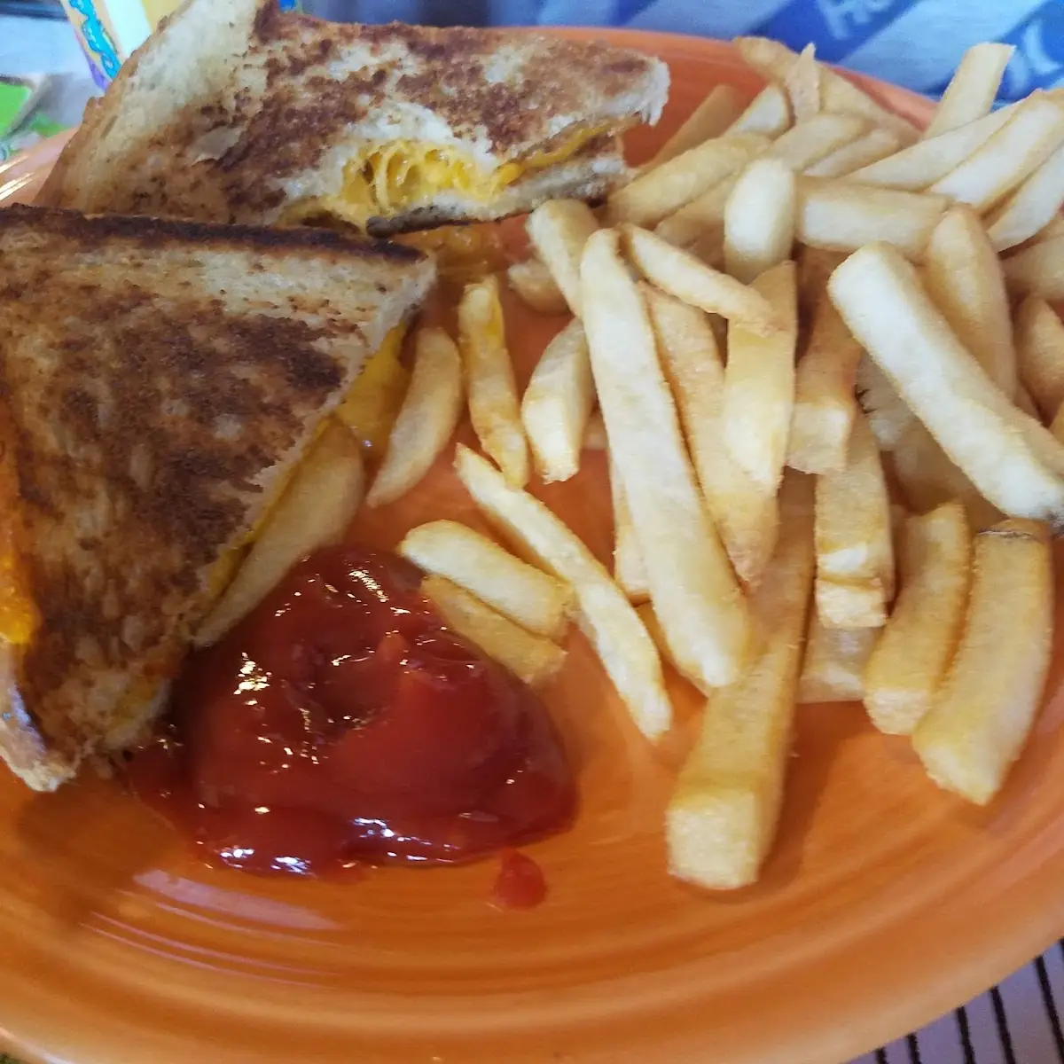 Grill Cheese & Fries