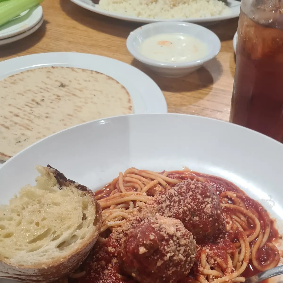 Spaghetti and Meatballs