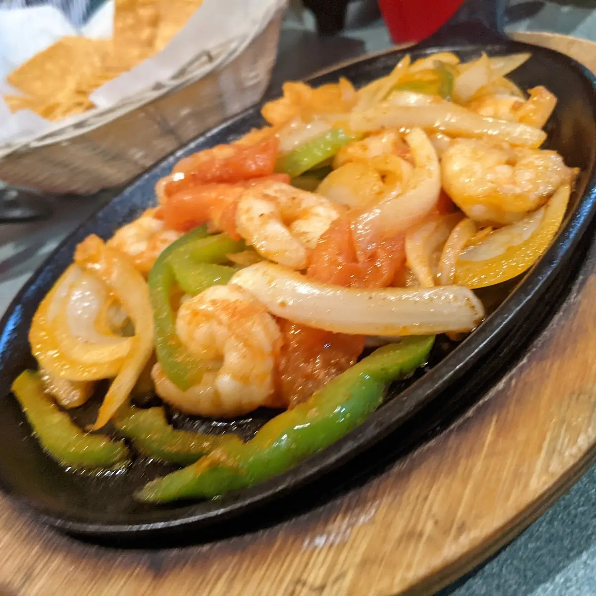 Shrimp Fajitas