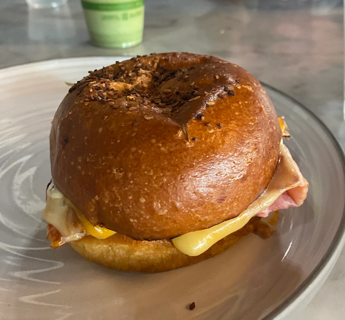 Brioche Bacon Egg & Cheese