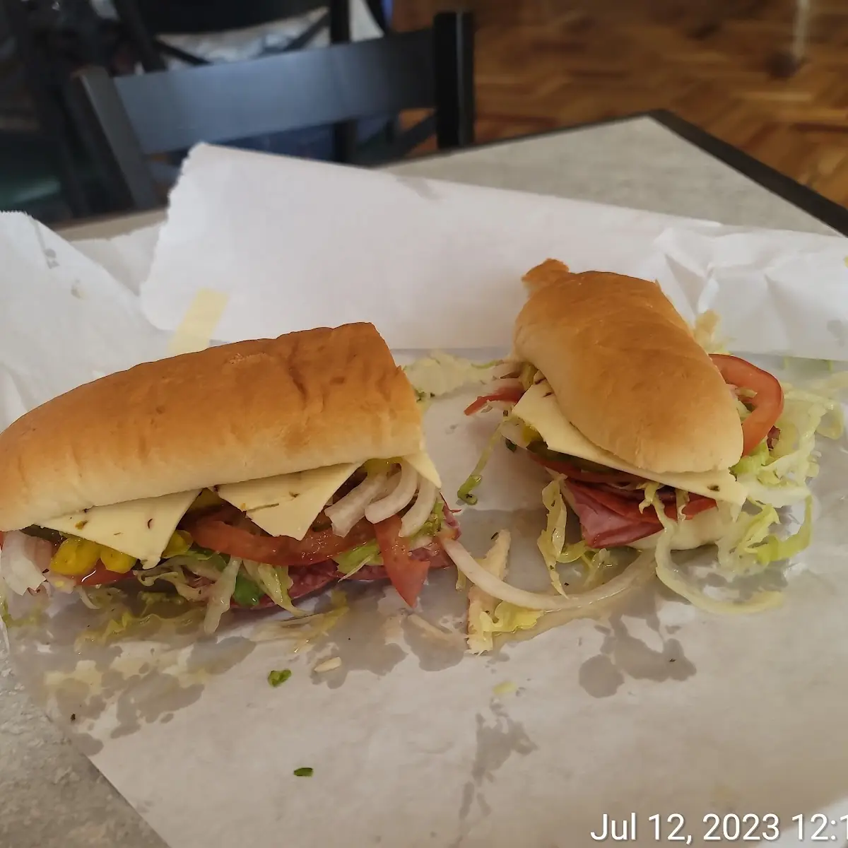 Italian Sub with Pepper Jack Cheese