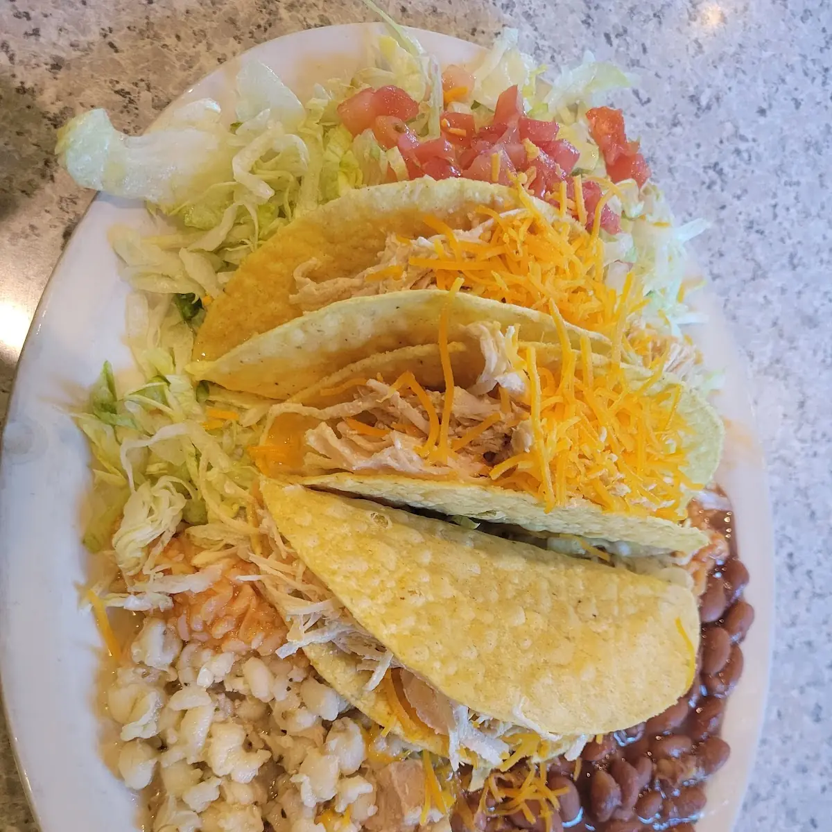 Chicken Taco Plate