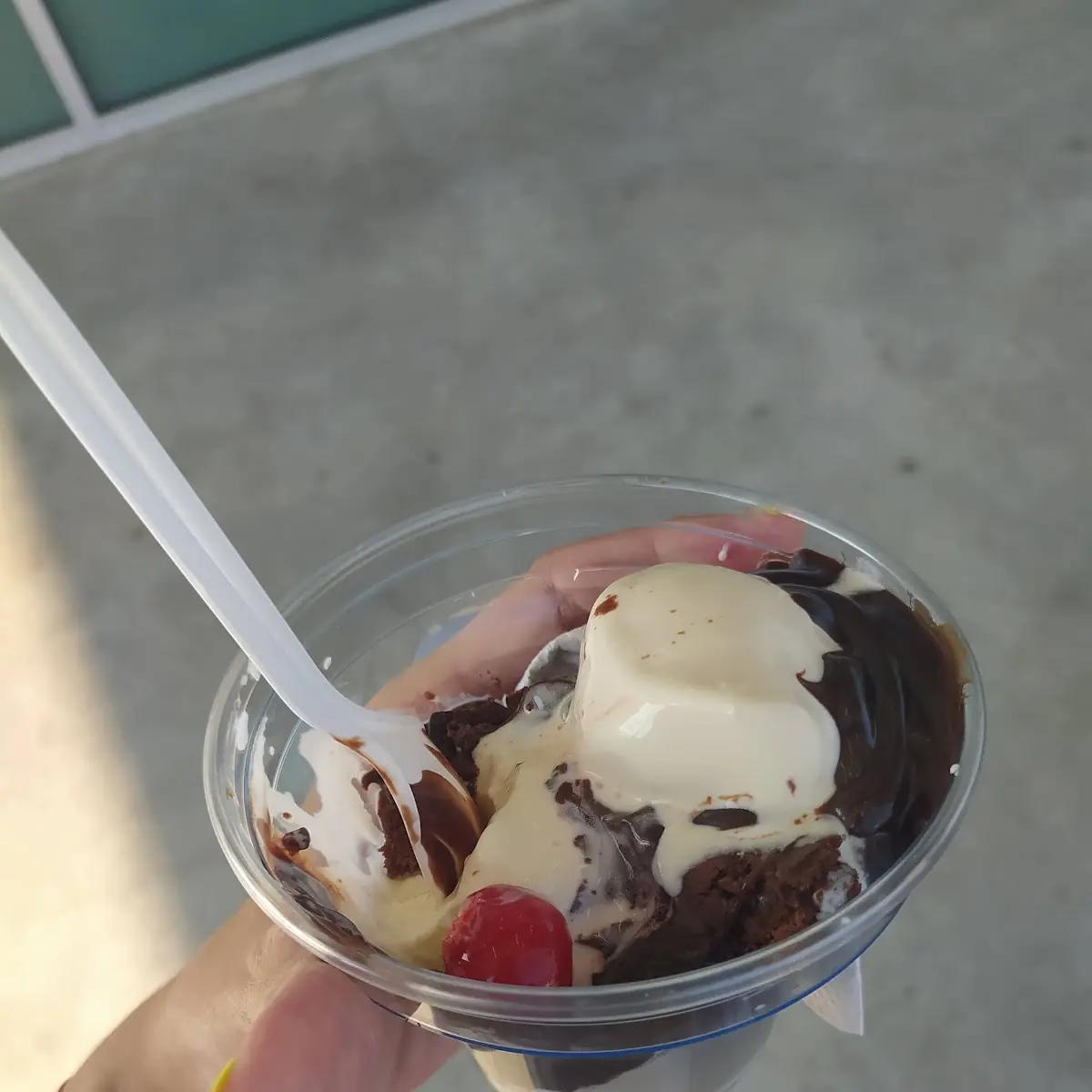 Stolen Brownie Sundae