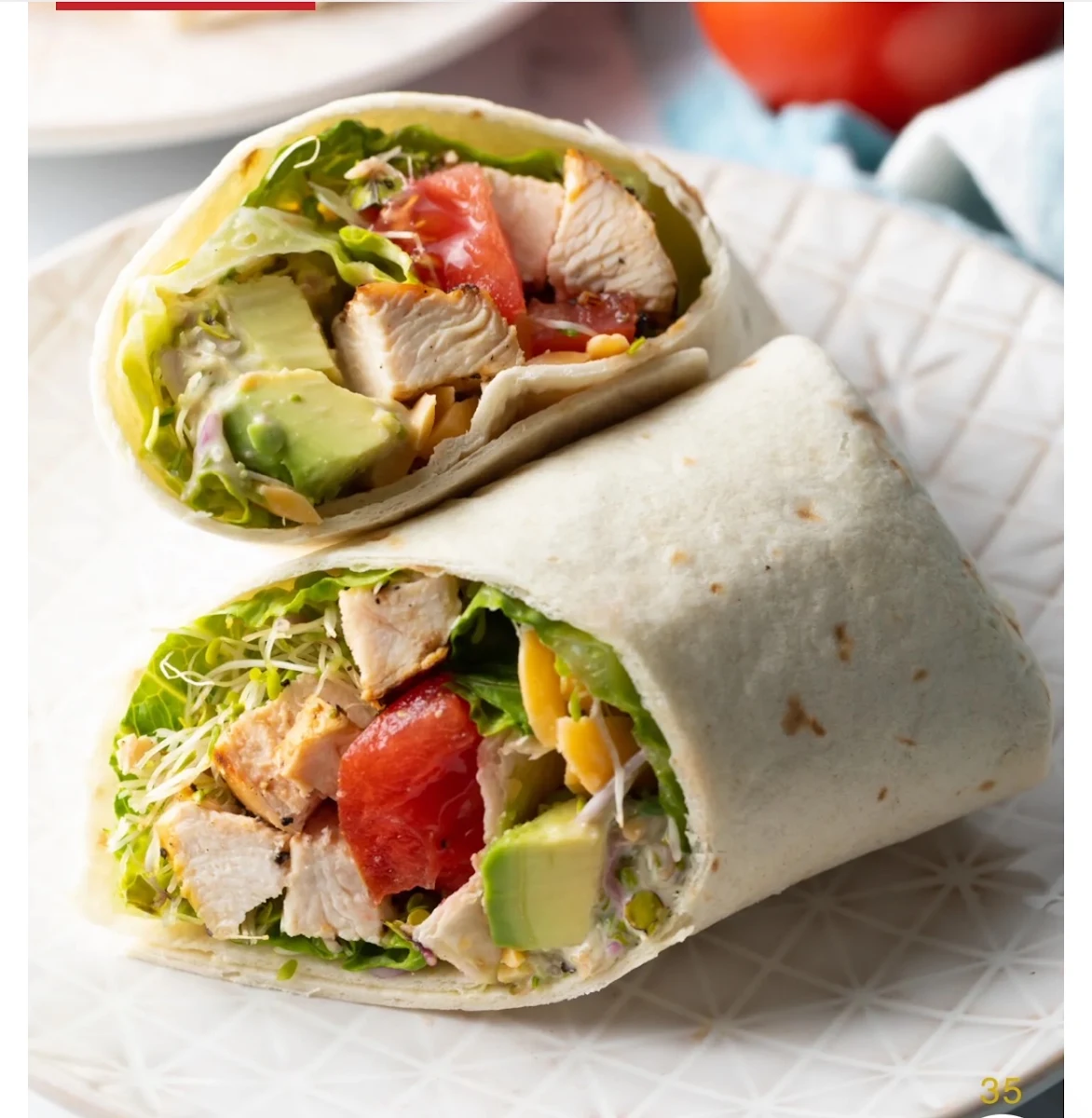Turkey Club Wrap