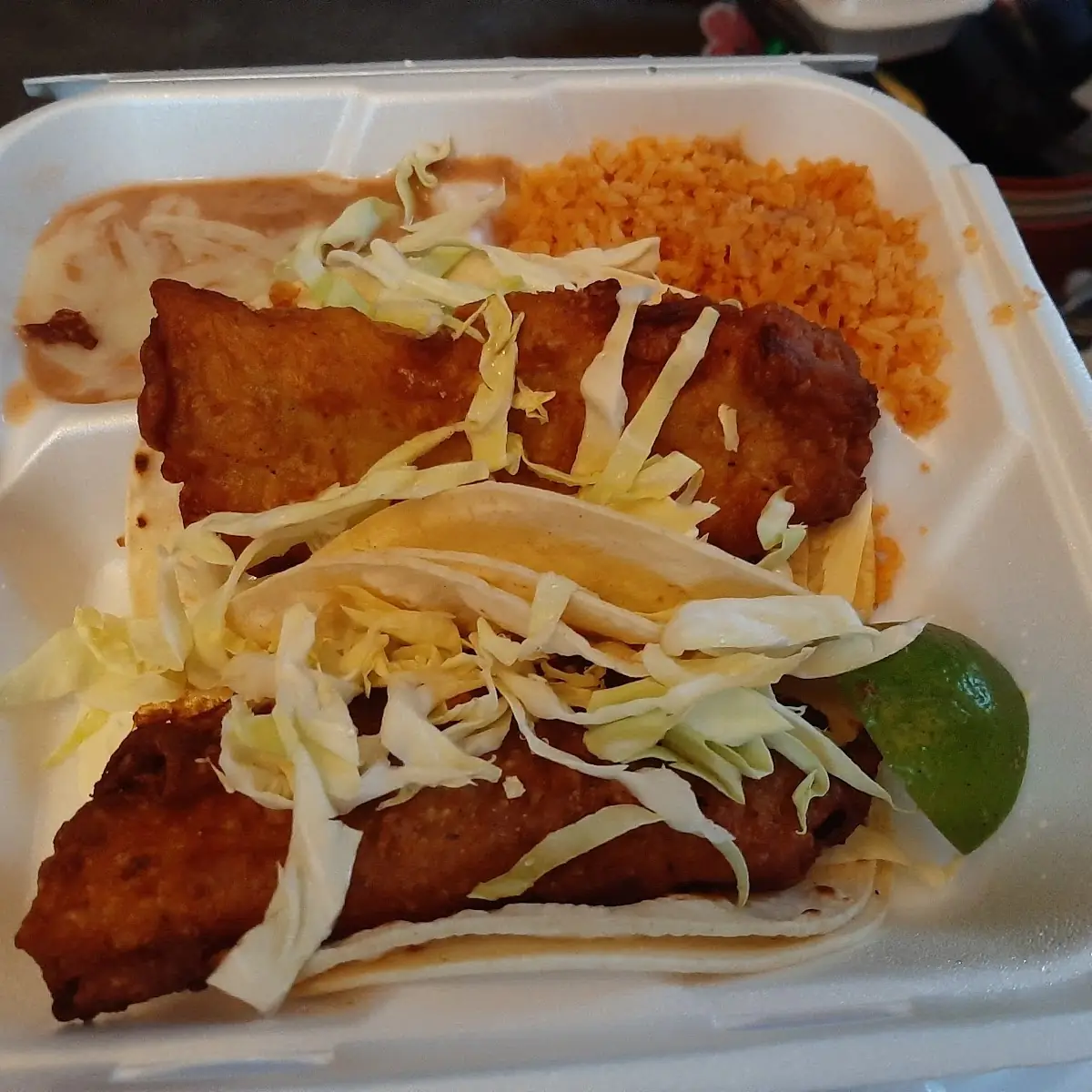 Taco & 1 Enchilada
