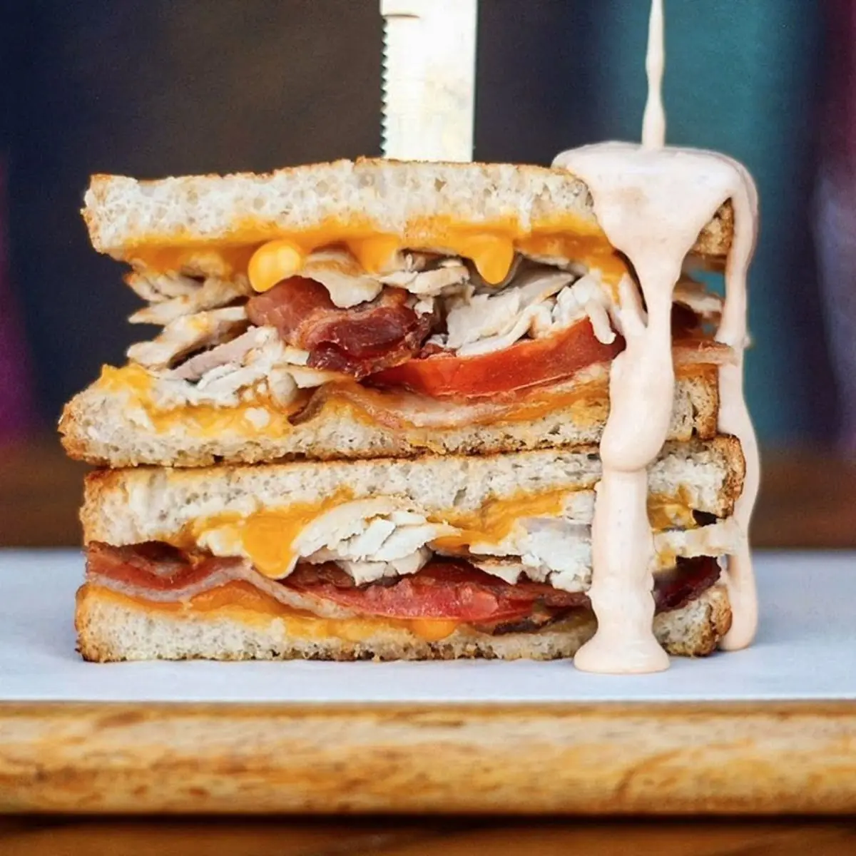 Turkey Bacon & Cheddar Melt