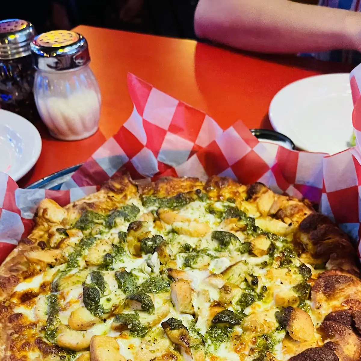 Chicken Pesto Pizza