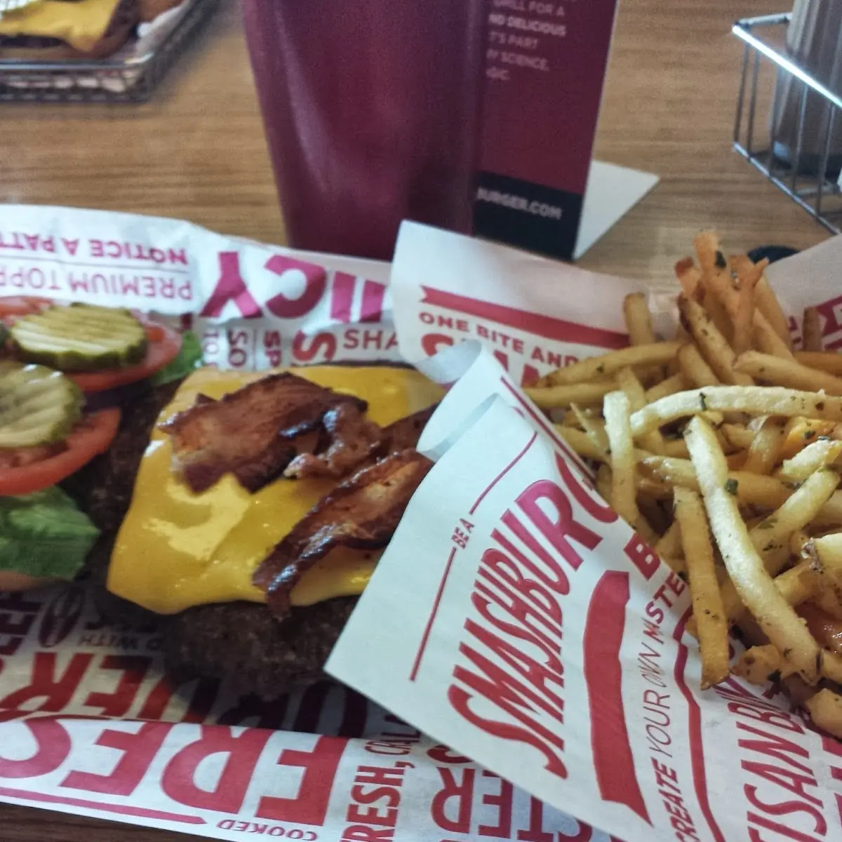 Bacon Double Cheeseburger Meal