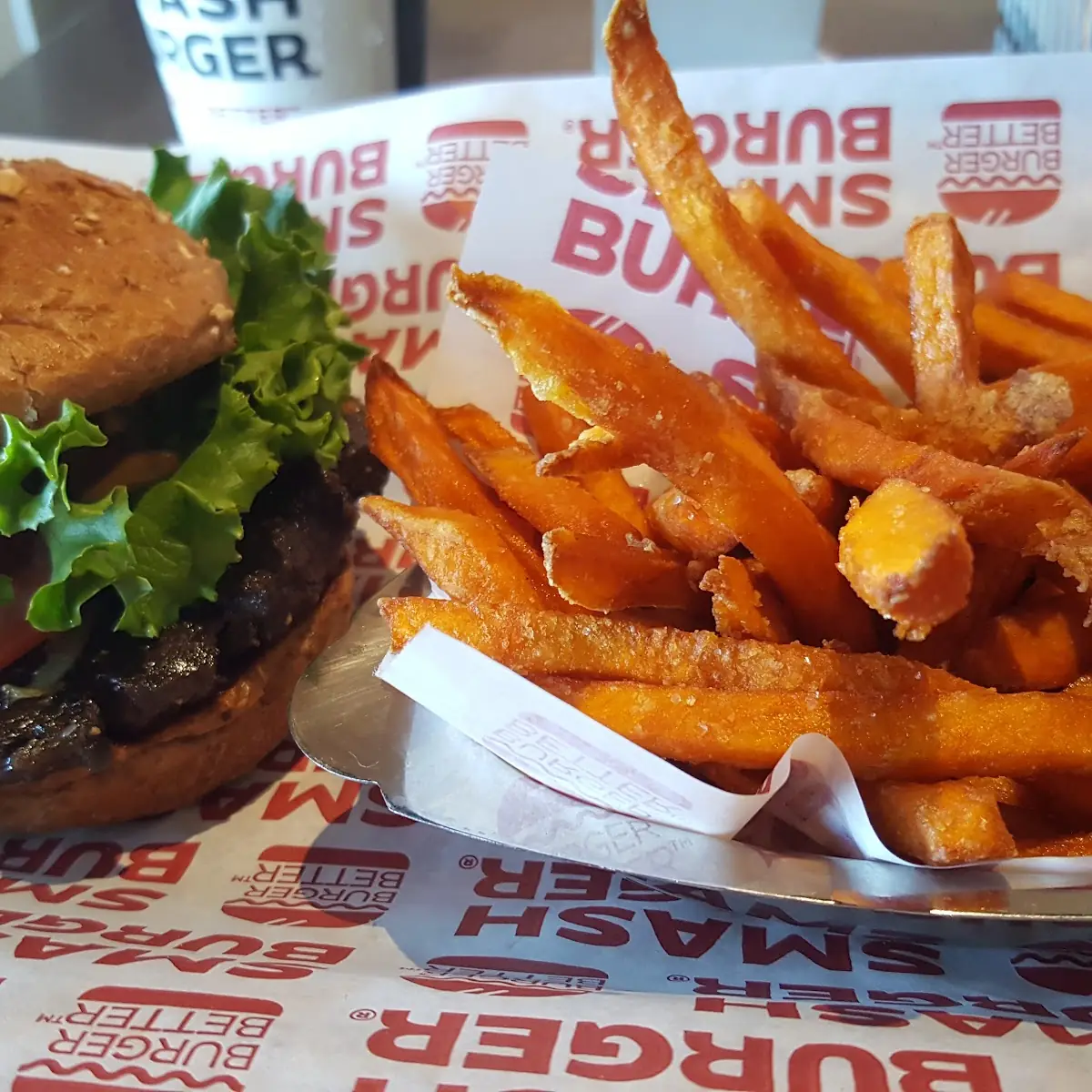 Mushroom Swiss Burger