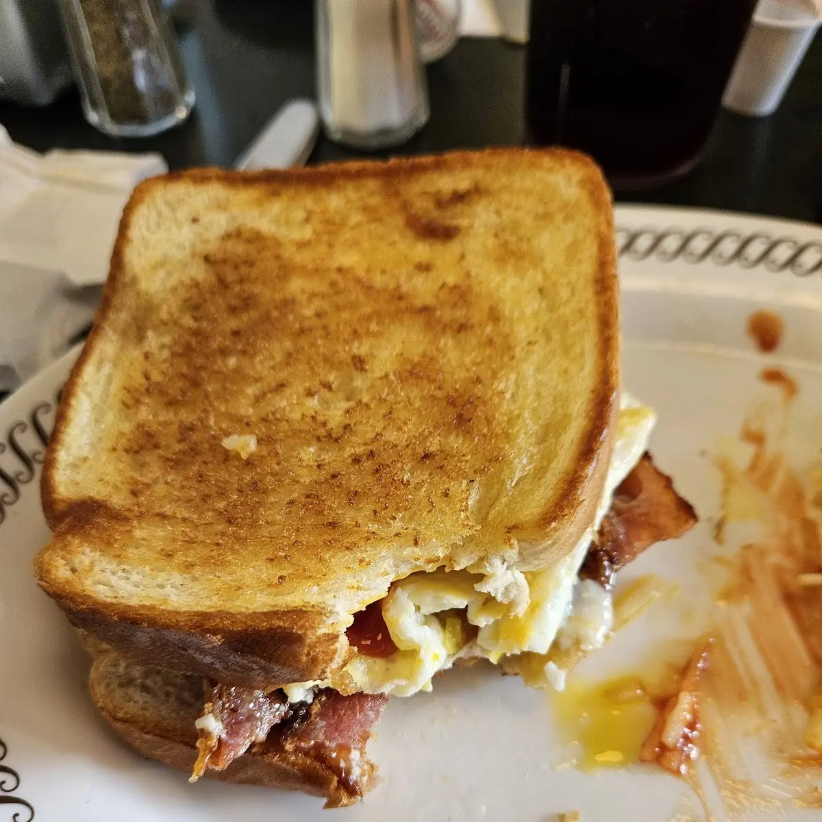 Bacon Egg and Cheese Melt