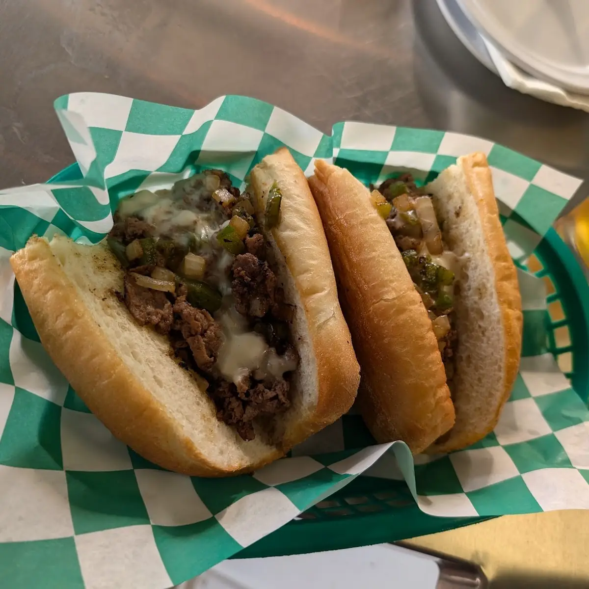 Philly Cheese Steak Sandwich