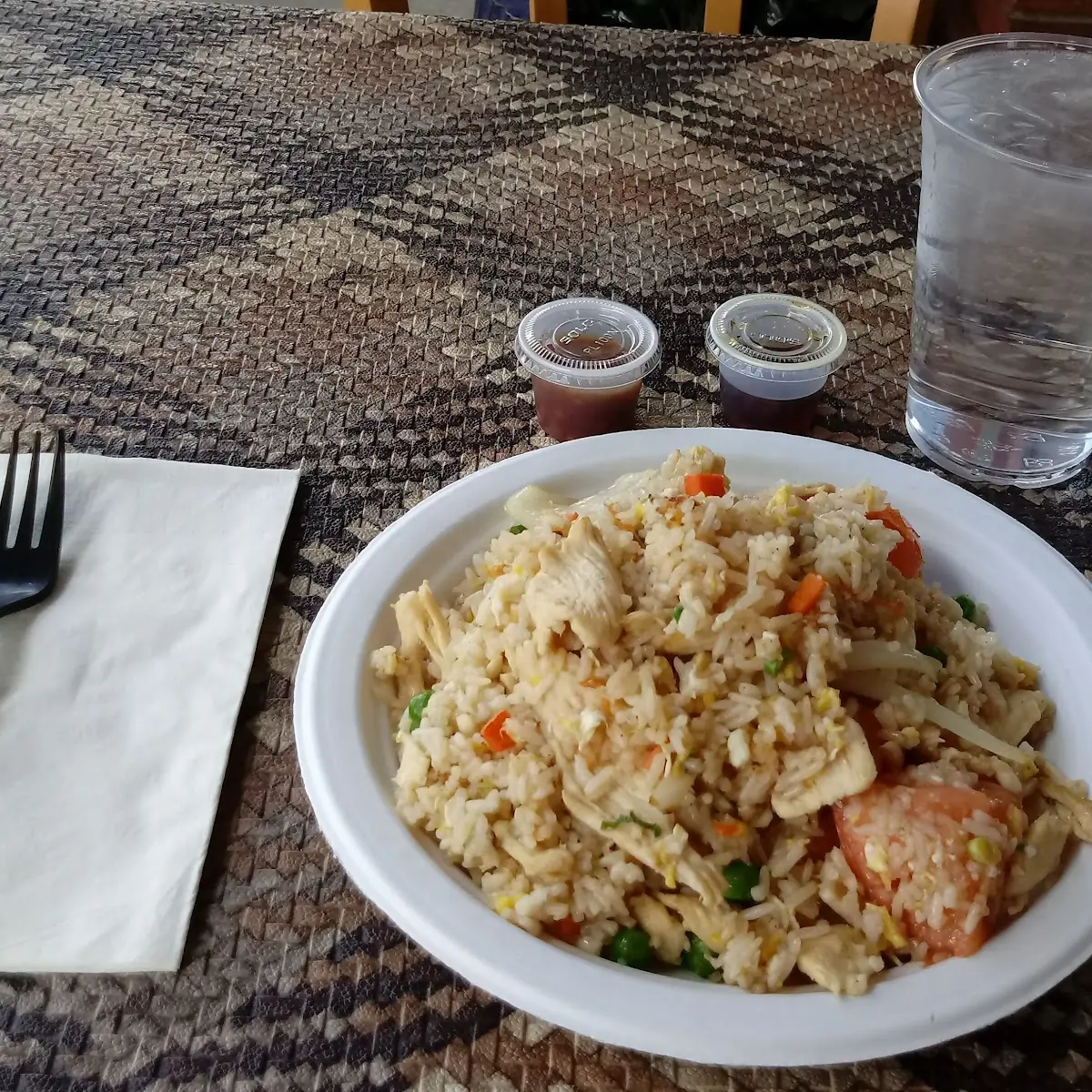 Chicken Fried Rice Thai Style