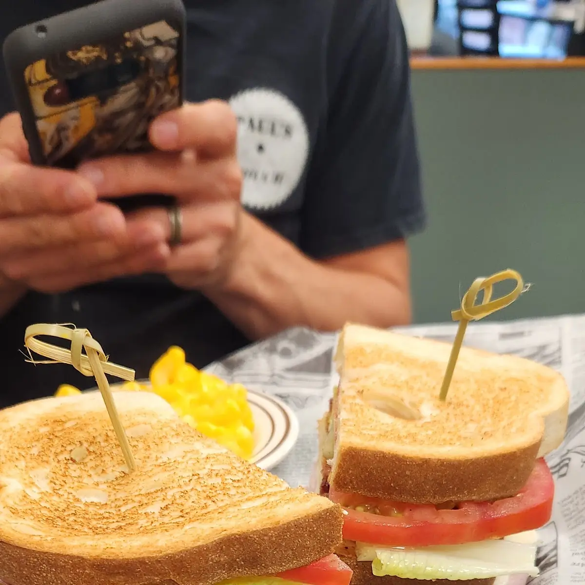 Egg Sandwich with Sausage