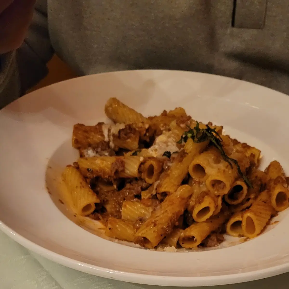 Rigatoni Bolognese