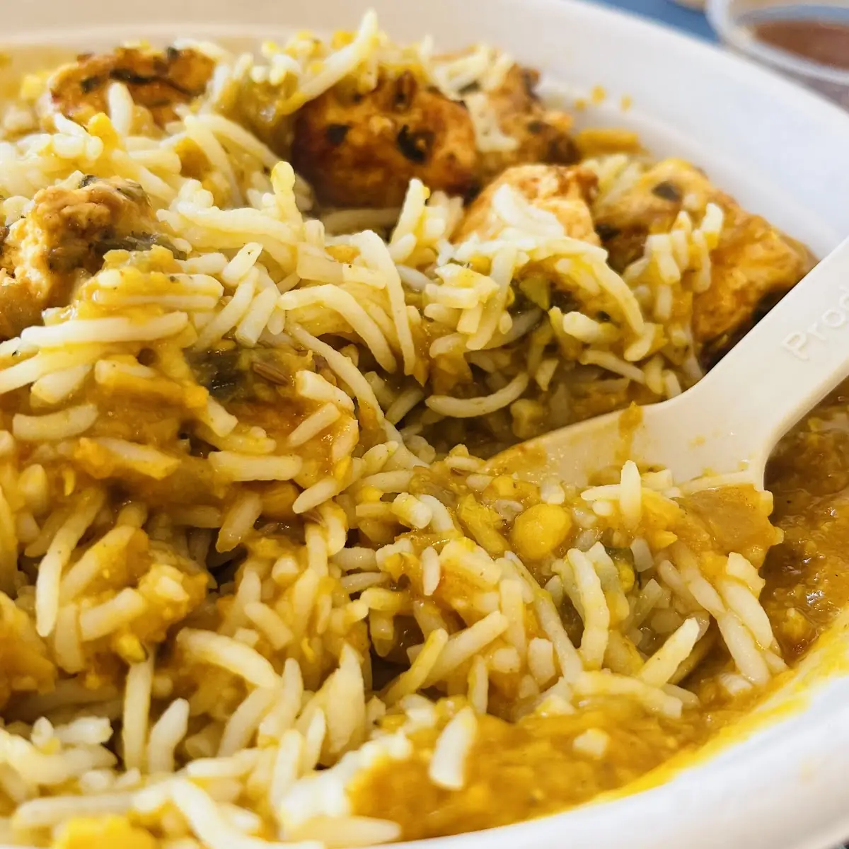 Yellow Lentil Daal Chicken & Rice