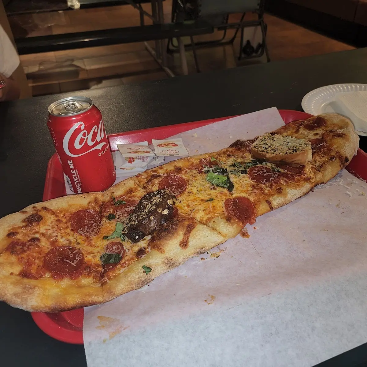 Pizza Sub and Drink