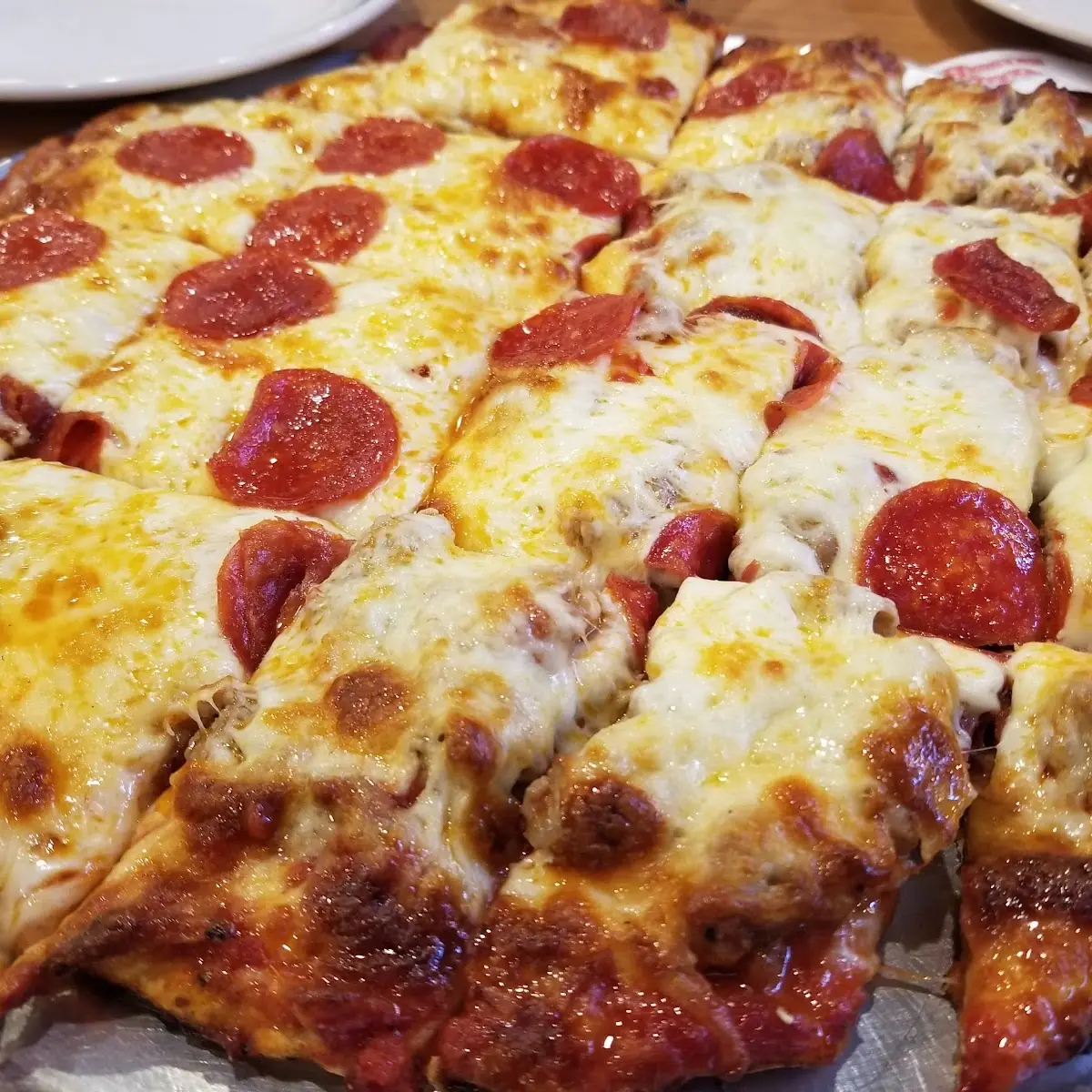 Pepperoni and Sausage Pizza