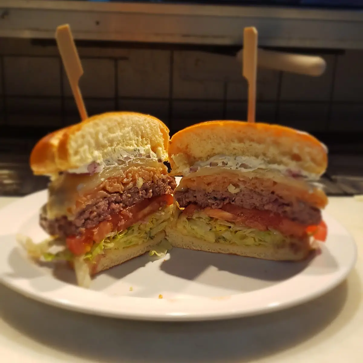 Lox Burger
