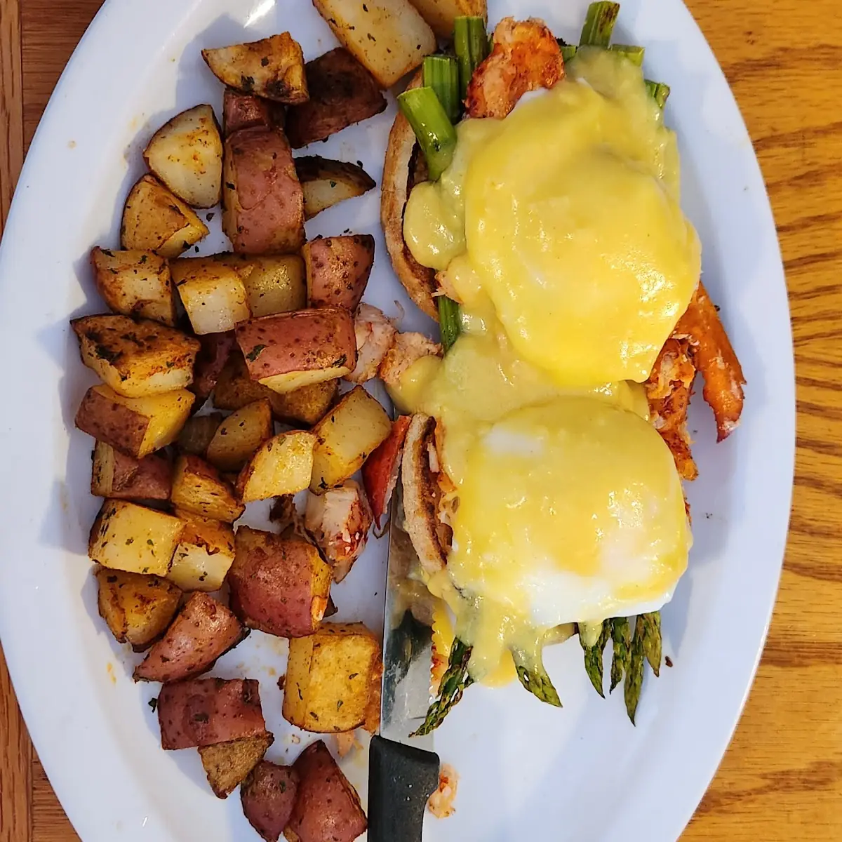 Lobster Eggs Benedict