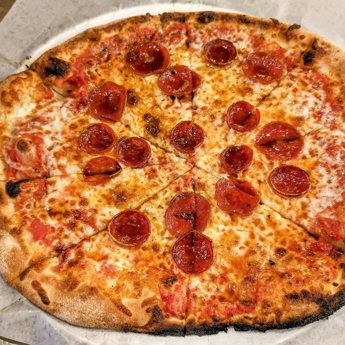 Hot Honey Pepperoni Pizza